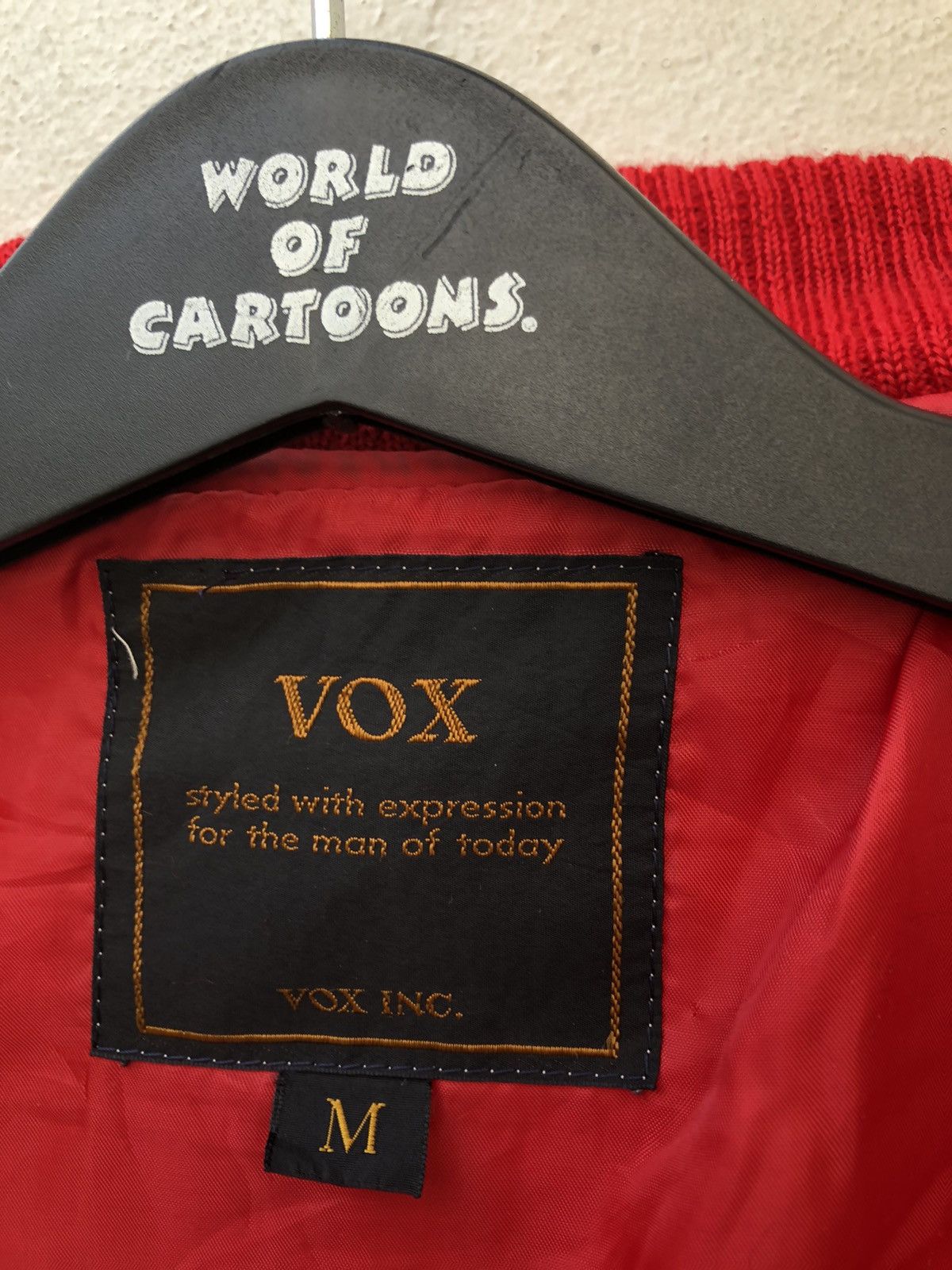 Vintage Vintage 80s VOX Japan Wool Teddy Jacket Varsity Size US M / EU 48-50 / 2 - 15 Thumbnail