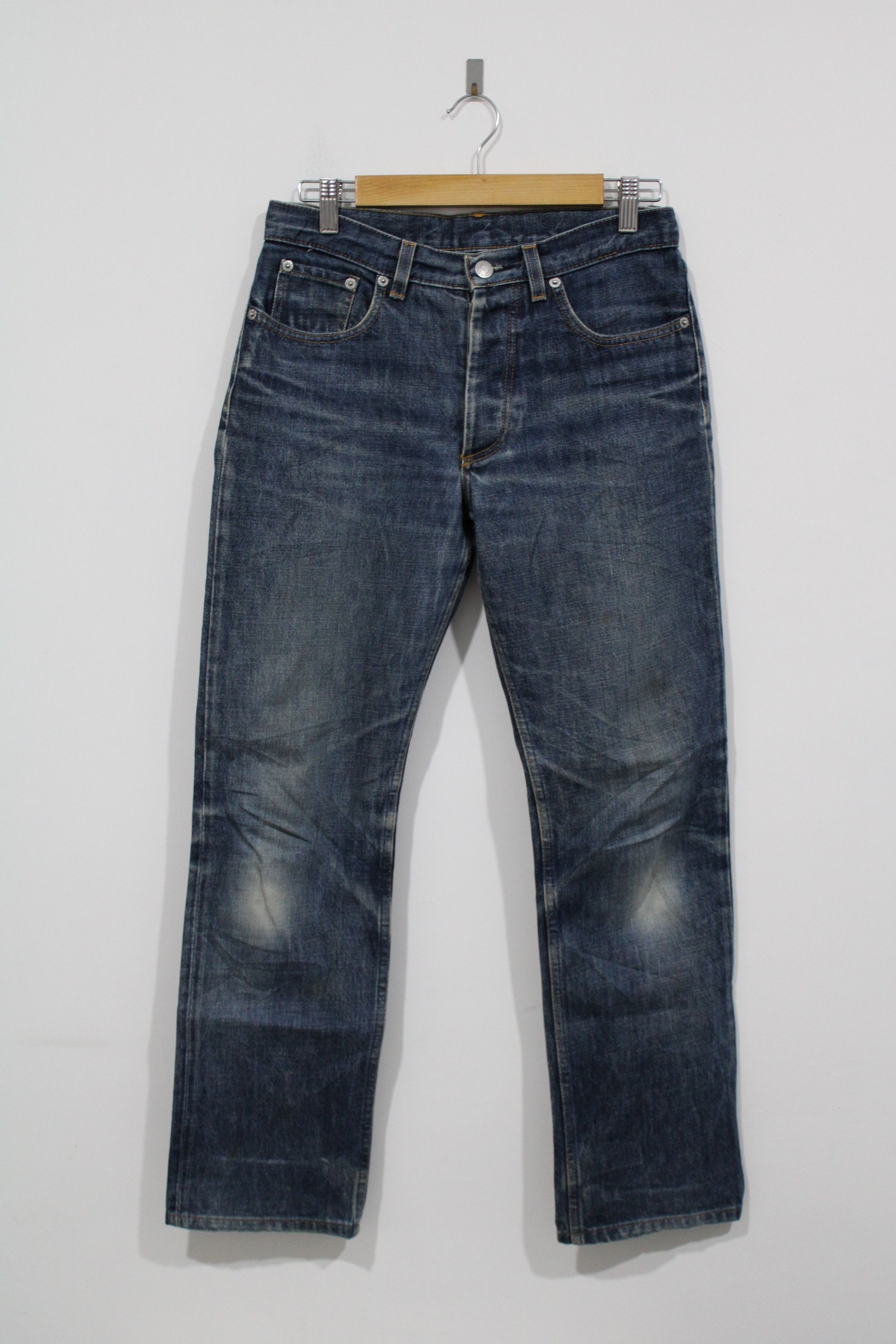 Helmut Lang Vintage 1999 Helmut Lang Jeans Size US 27 - 1 Thumbnail