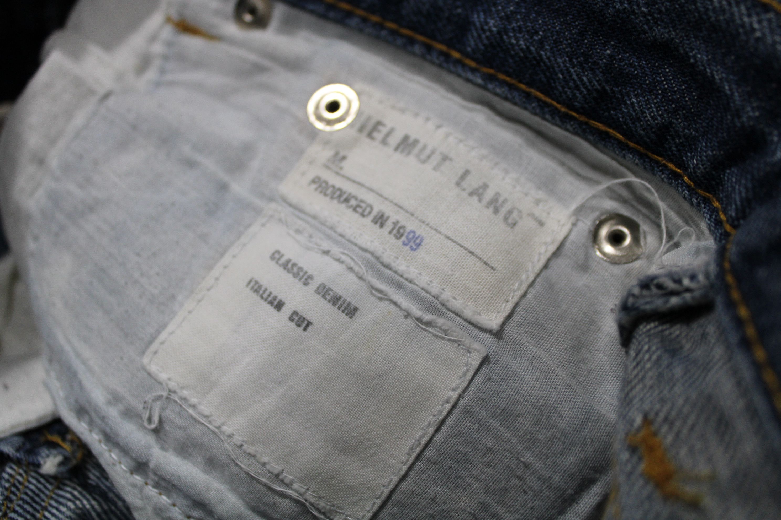 Helmut Lang Vintage 1999 Helmut Lang Jeans Size US 27 - 9 Thumbnail