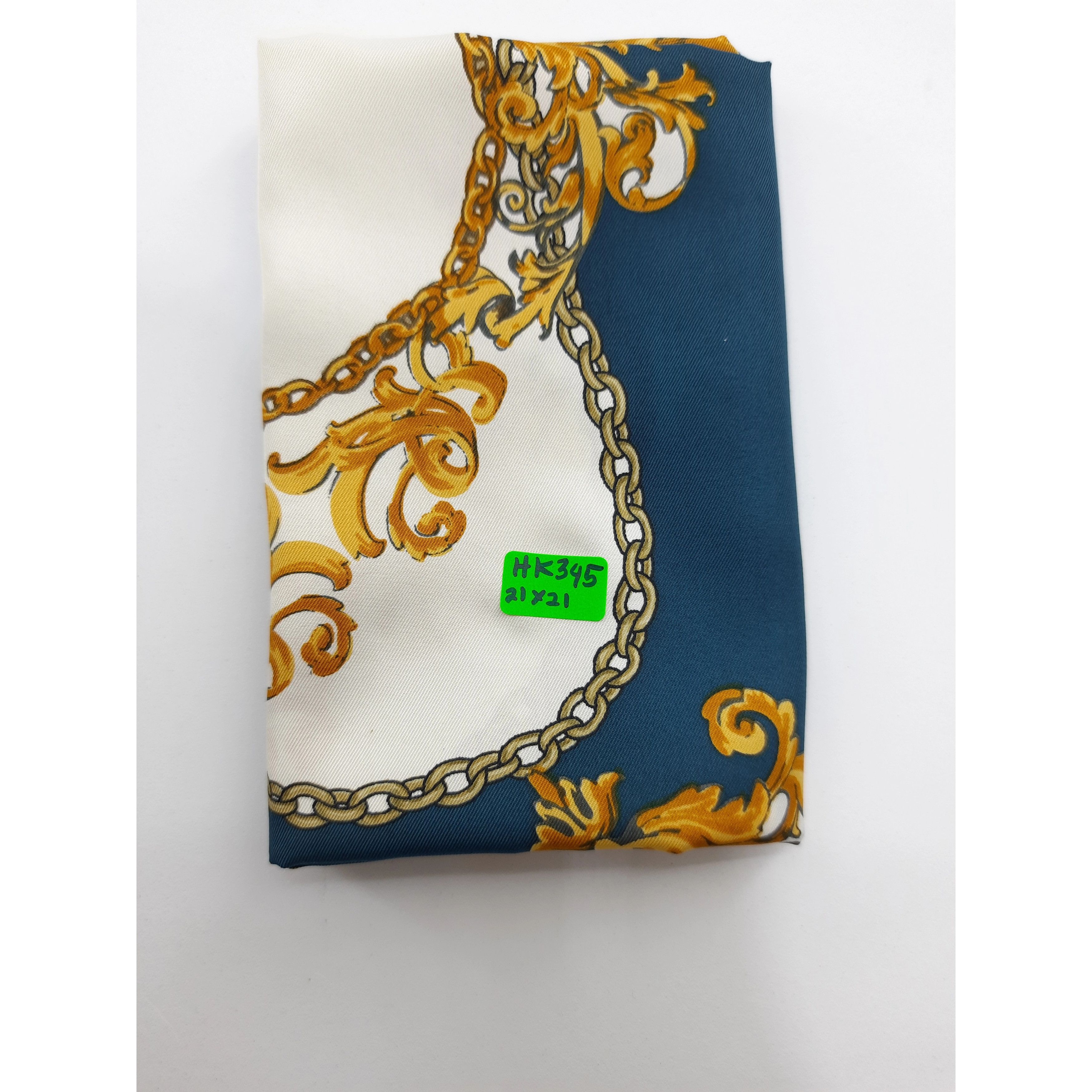 H&M × Vintage H&M Silk Scarf / Neckerchief - HK345 Size ONE SIZE - 7 Thumbnail