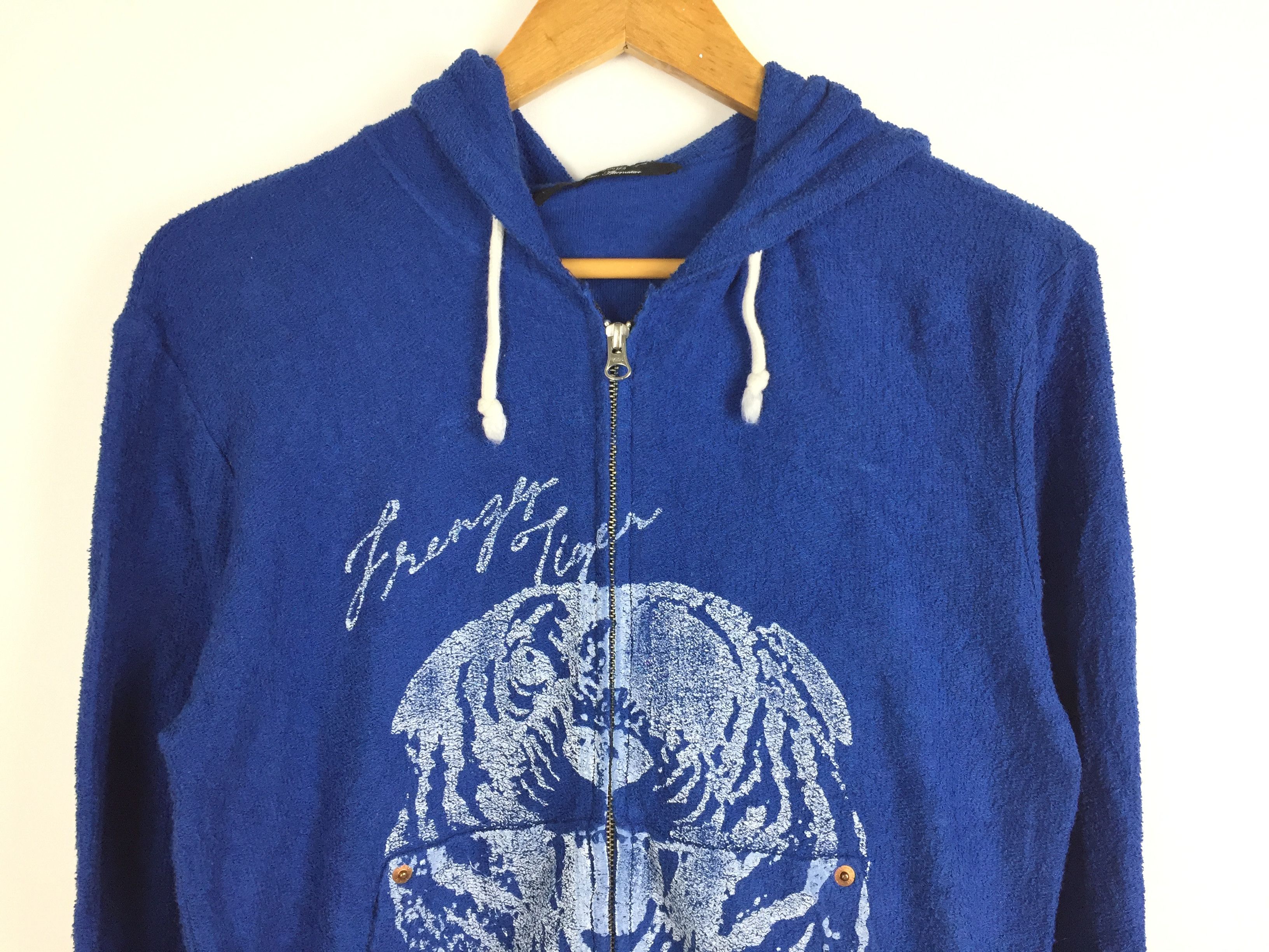 Japanese Brand RNA DNA Tiger towel cotton hoodie Size US XS / EU 42 / 0 - 4 Thumbnail