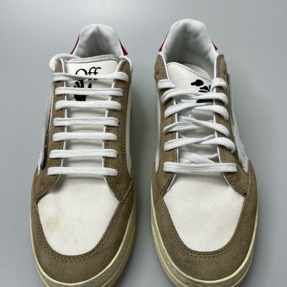 Off-White Off-White 5.0 Sneakers White/Red Canvas/Suede Size US 8 / EU 41 - 2 Thumbnail