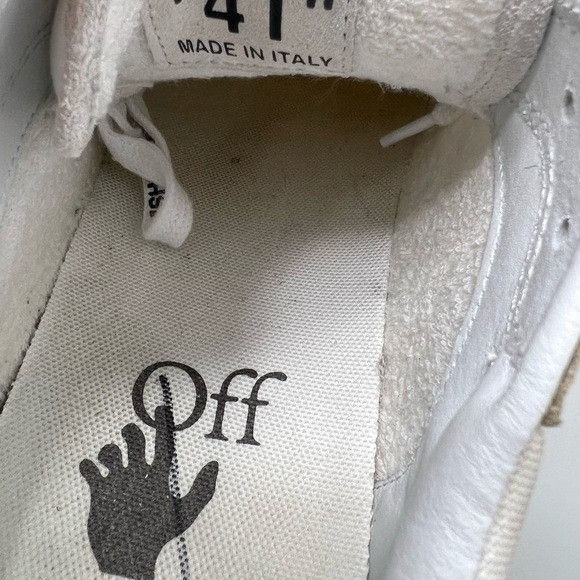 Off-White Off-White 5.0 Sneakers White/Red Canvas/Suede Size US 8 / EU 41 - 9 Thumbnail