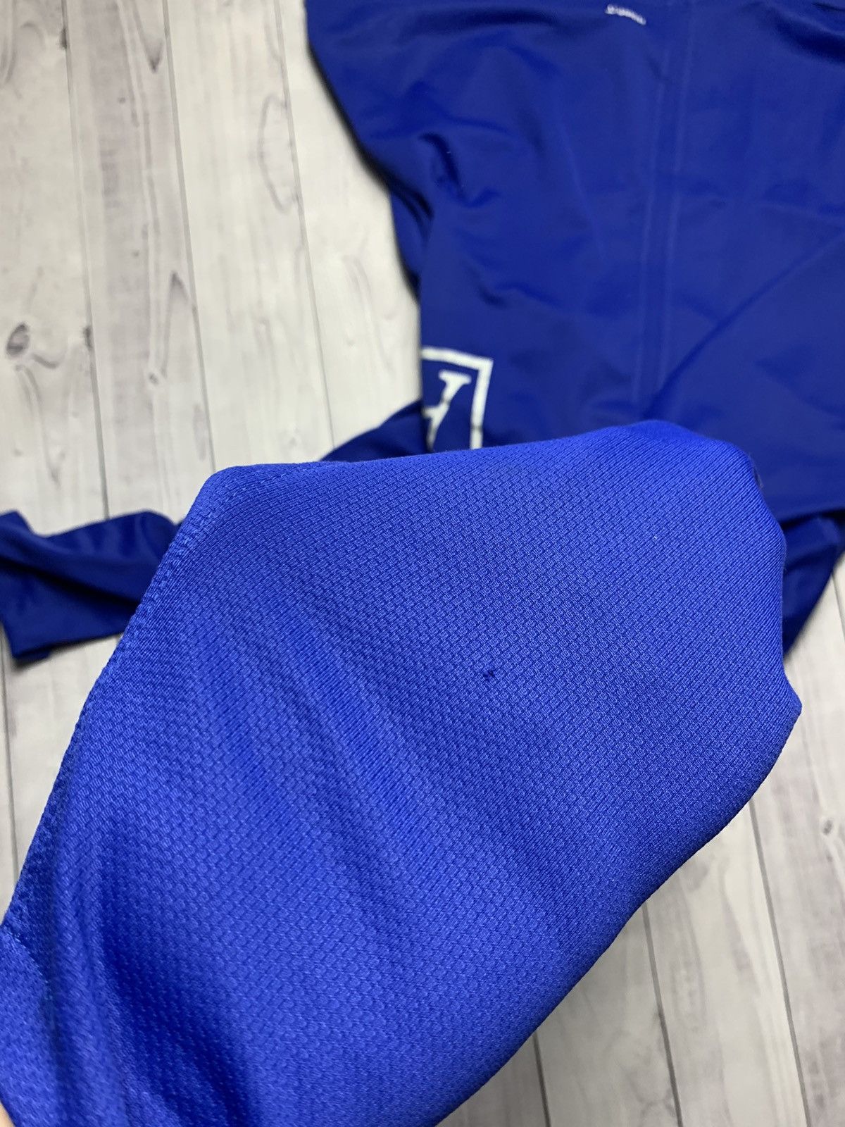Vintage Nike soccer jersey Manchester United long Blue