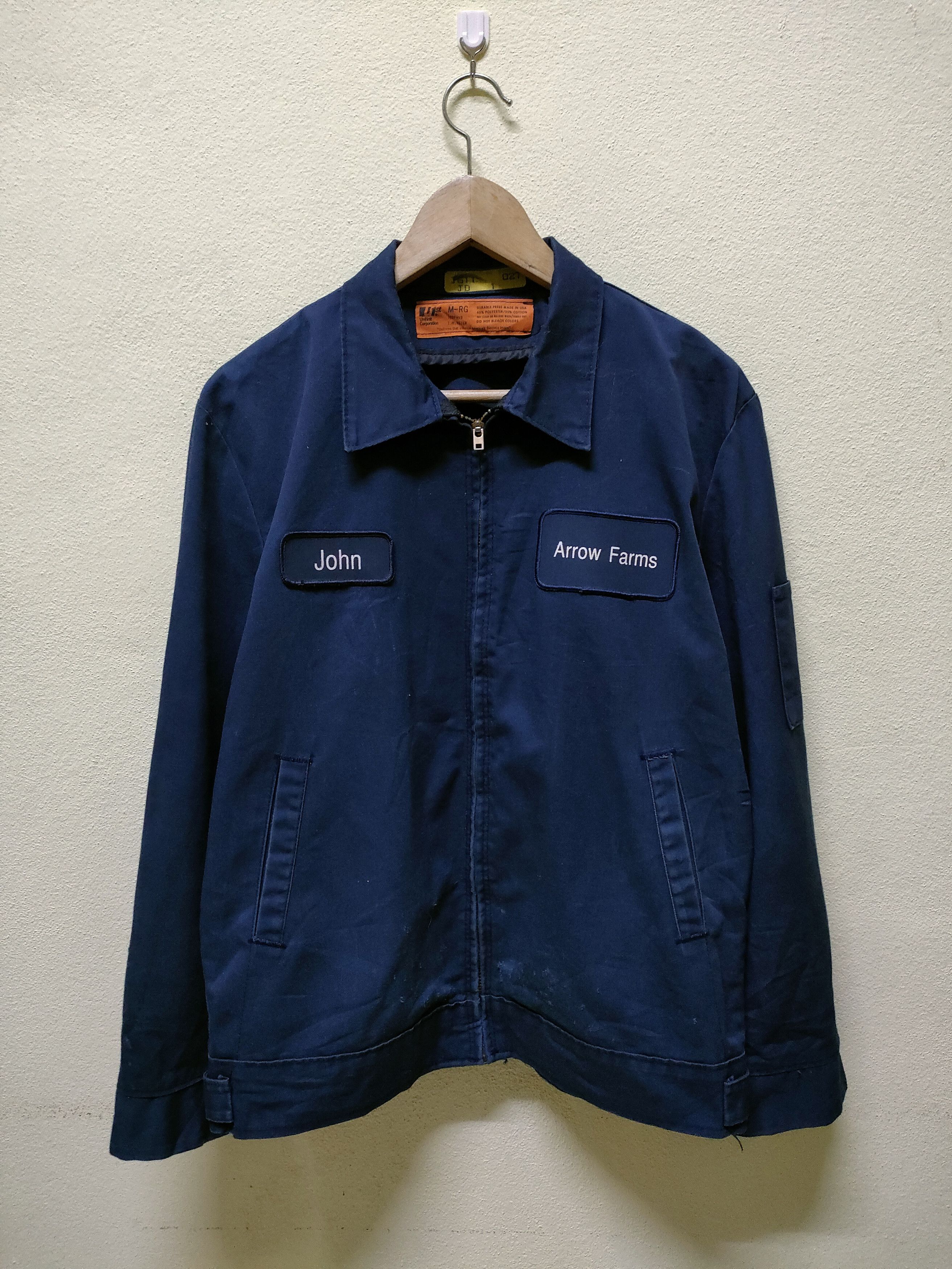Vintage Worker Cotton Jacket Size US M / EU 48-50 / 2 - 1 Thumbnail