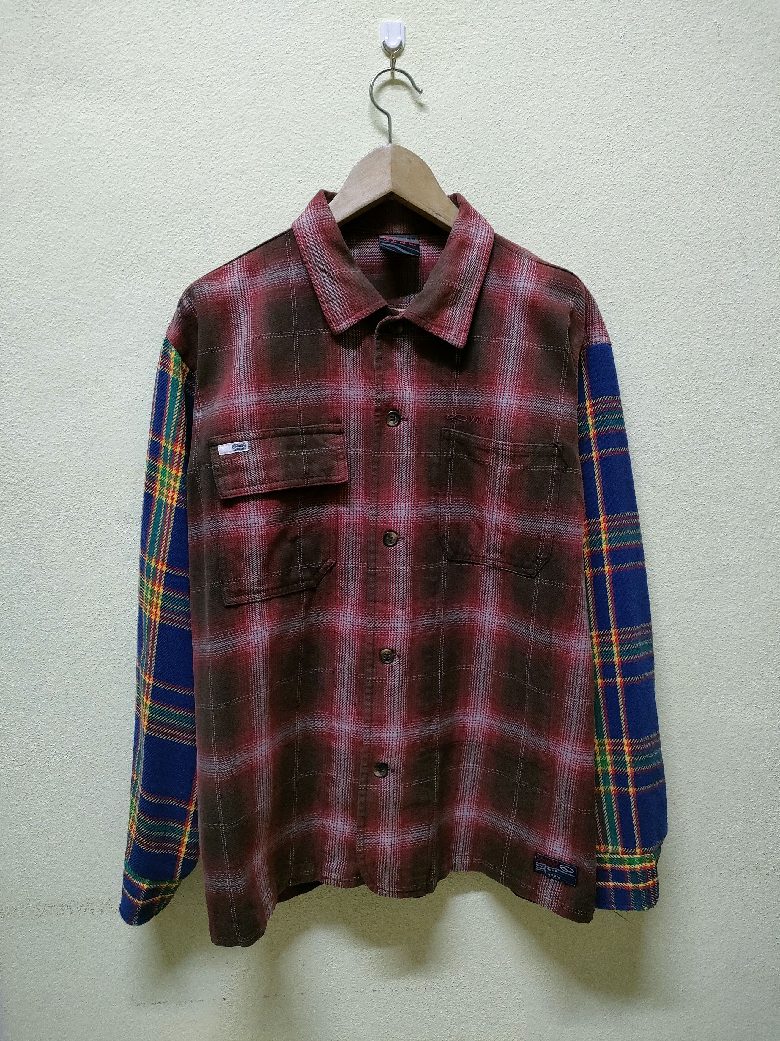 Flannel × Vans Vans Flannel Custom Sleeve Size US M / EU 48-50 / 2 - 1 Thumbnail