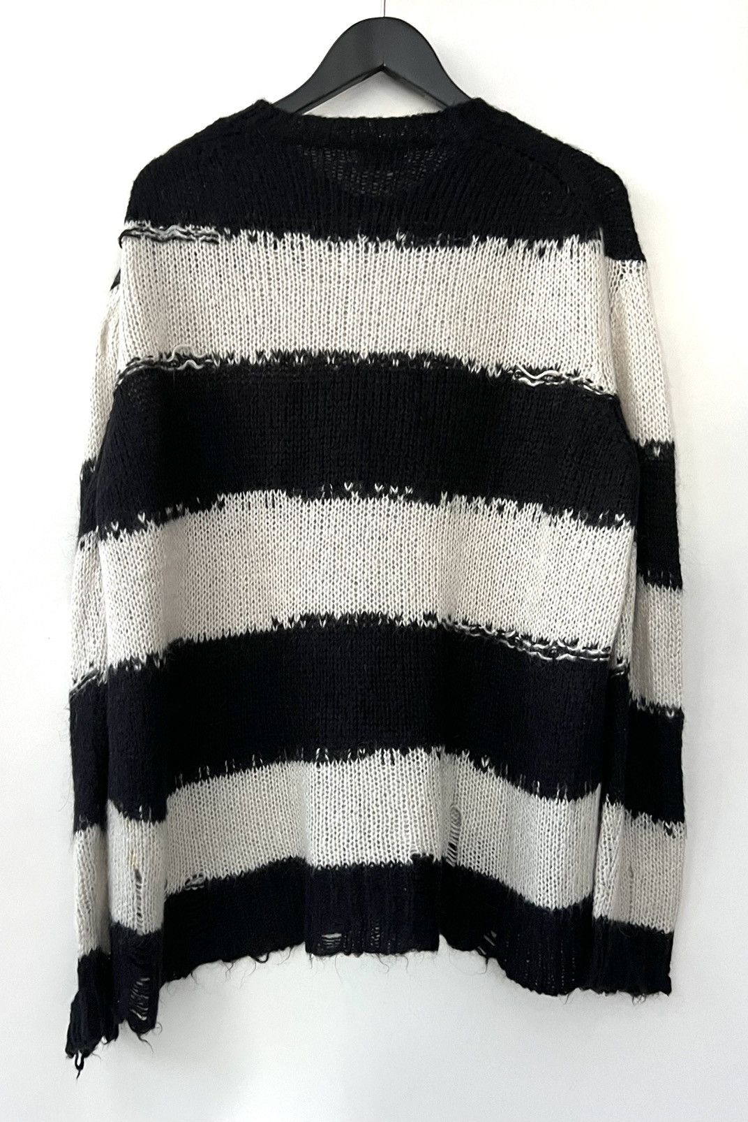 Acne Studios 💥GRAIL💥Acne Studios Mohair Distressed Stripped Sweater Size US S / EU 44-46 / 1 - 2 Thumbnail