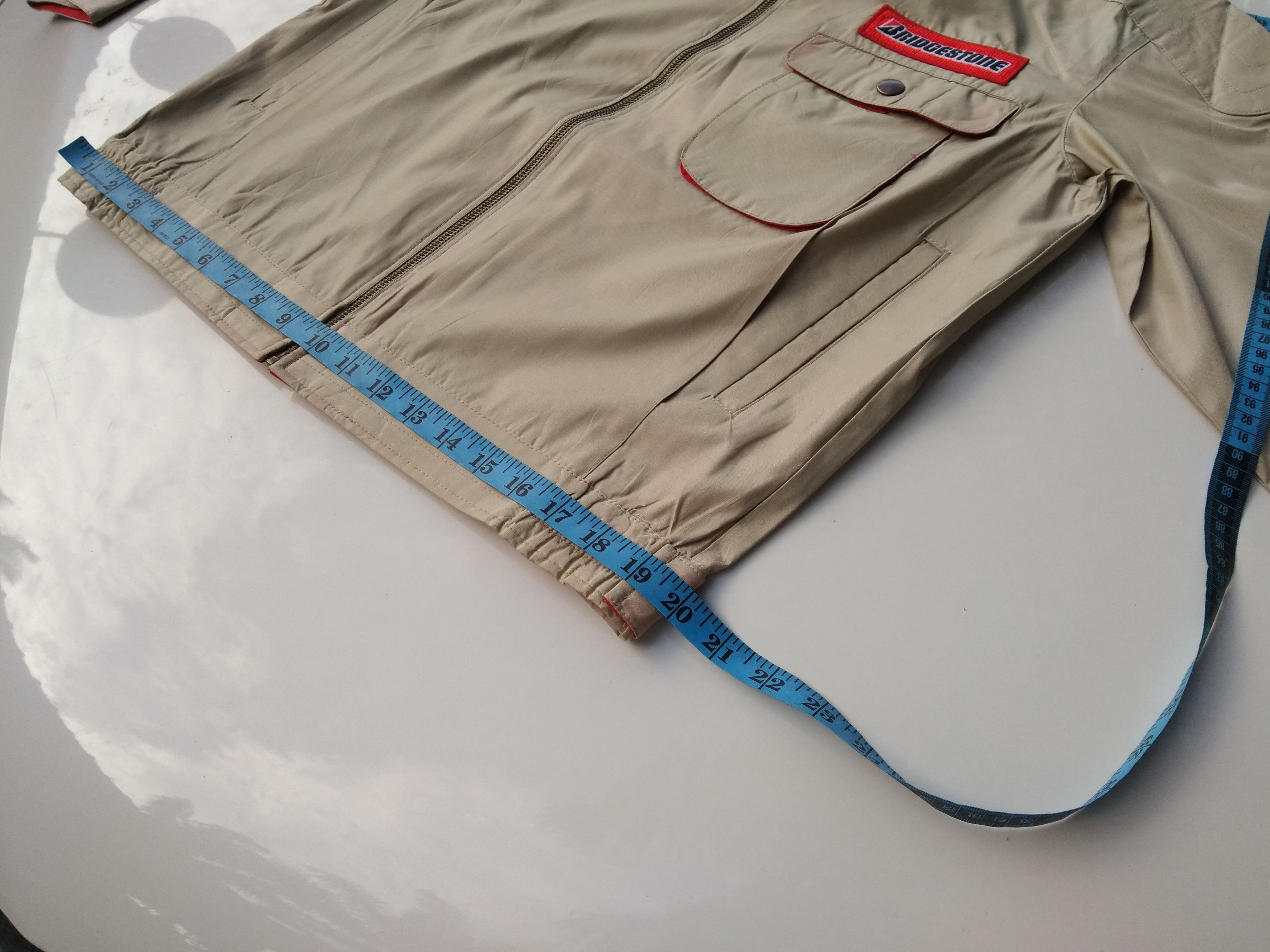 Japanese Brand × Vintage BRIDGESTONE NYLON LIGHT JACKET Size US L / EU 52-54 / 3 - 10 Thumbnail