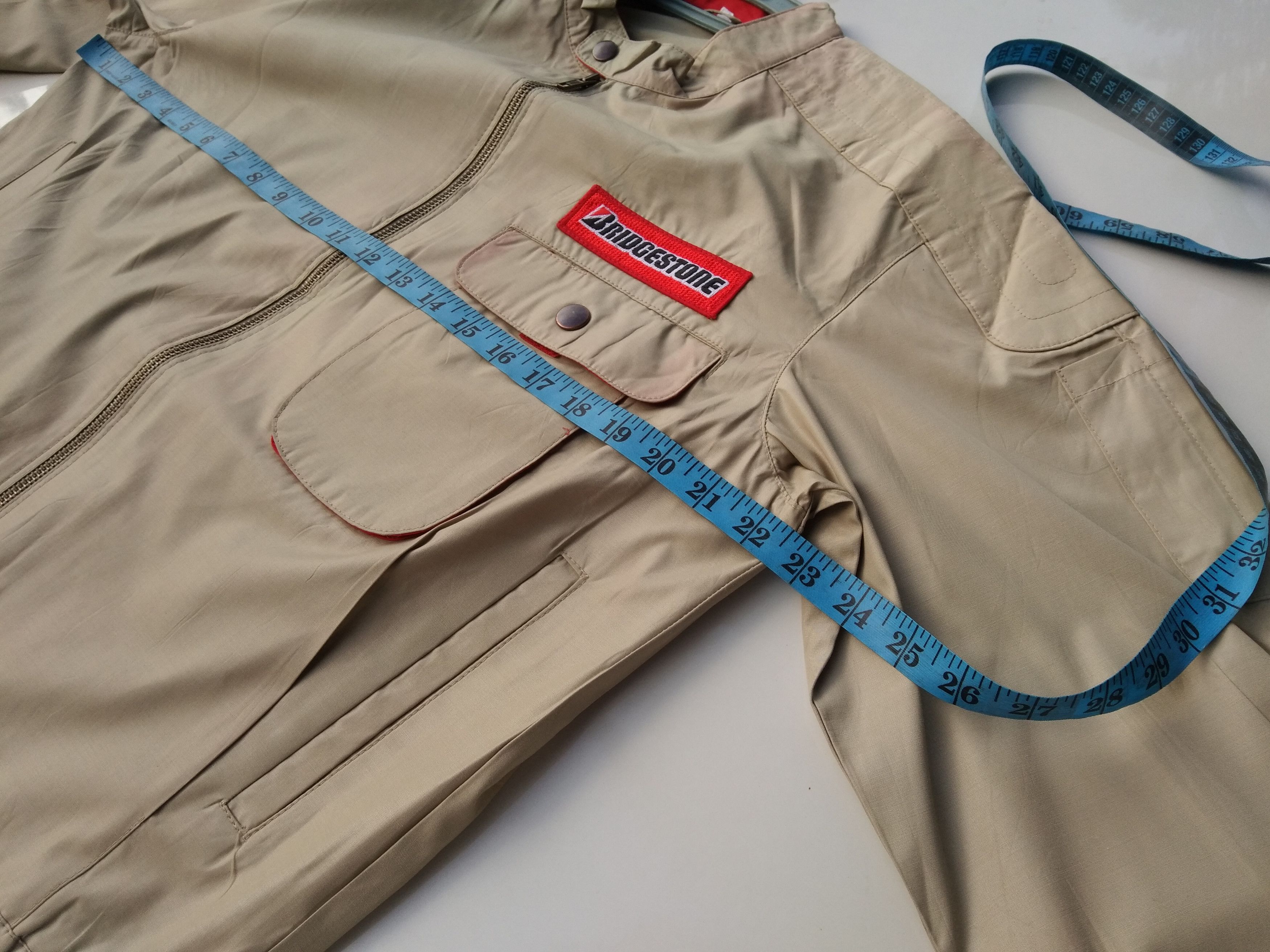 Japanese Brand × Vintage BRIDGESTONE NYLON LIGHT JACKET Size US L / EU 52-54 / 3 - 11 Thumbnail