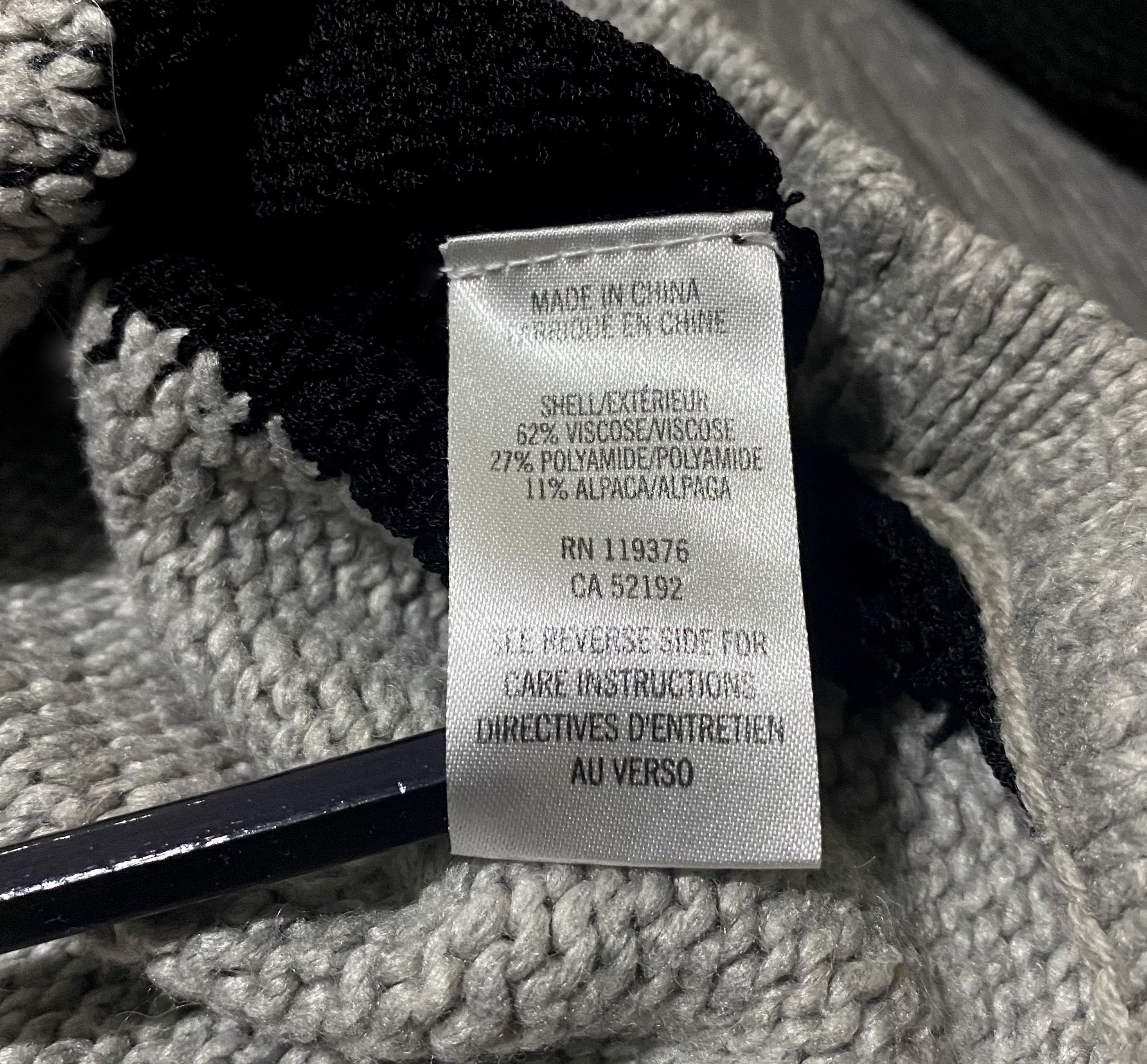 Helmut Lang Women's Helmut Lang Asymmetrical Mesh Embroidered Sweater Size S / US 4 / IT 40 - 6 Thumbnail