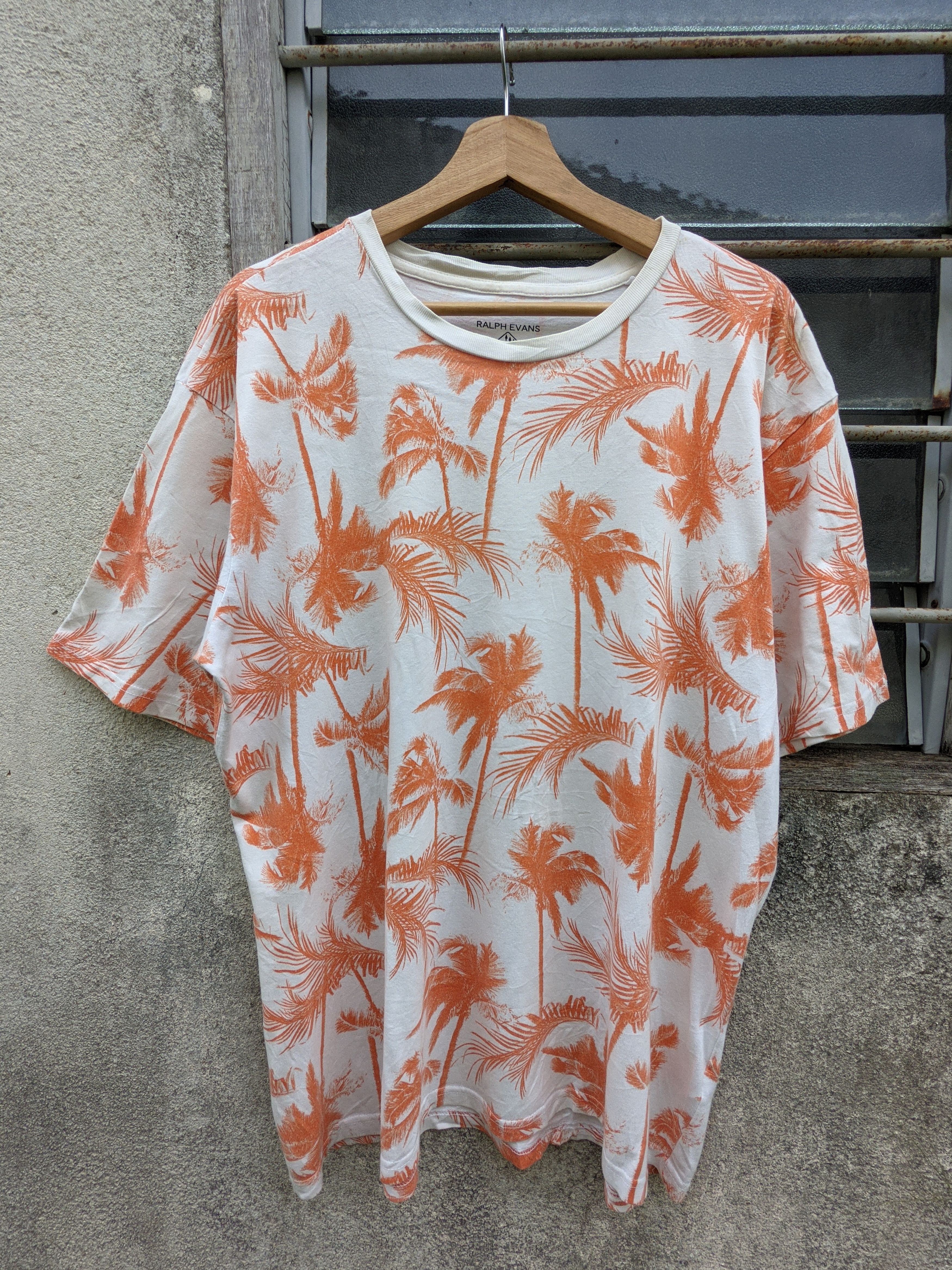 Japanese Brand RALPH EVANS Fullprinted Hawaiian tee Size US XL / EU 56 / 4 - 5 Thumbnail