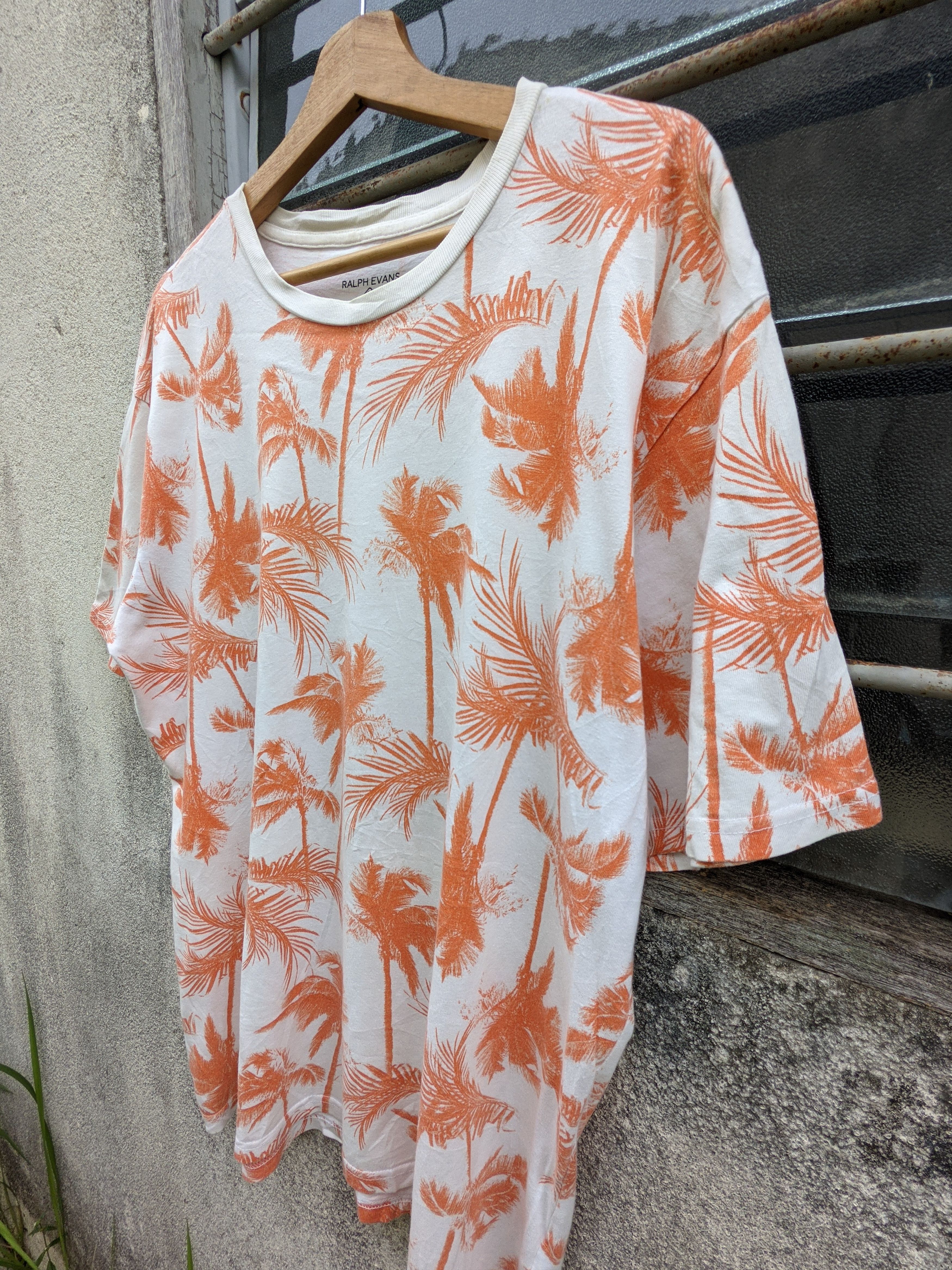 Japanese Brand RALPH EVANS Fullprinted Hawaiian tee Size US XL / EU 56 / 4 - 4 Thumbnail