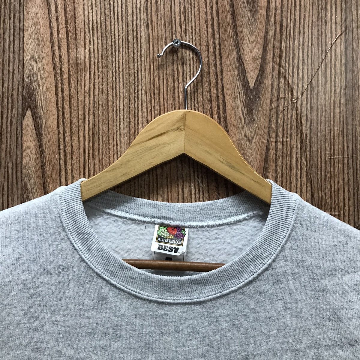 Fruit Of The Loom × Vintage Vintage Boston Sweatshirt Spellout Boston Crew Neck Size US M / EU 48-50 / 2 - 4 Thumbnail