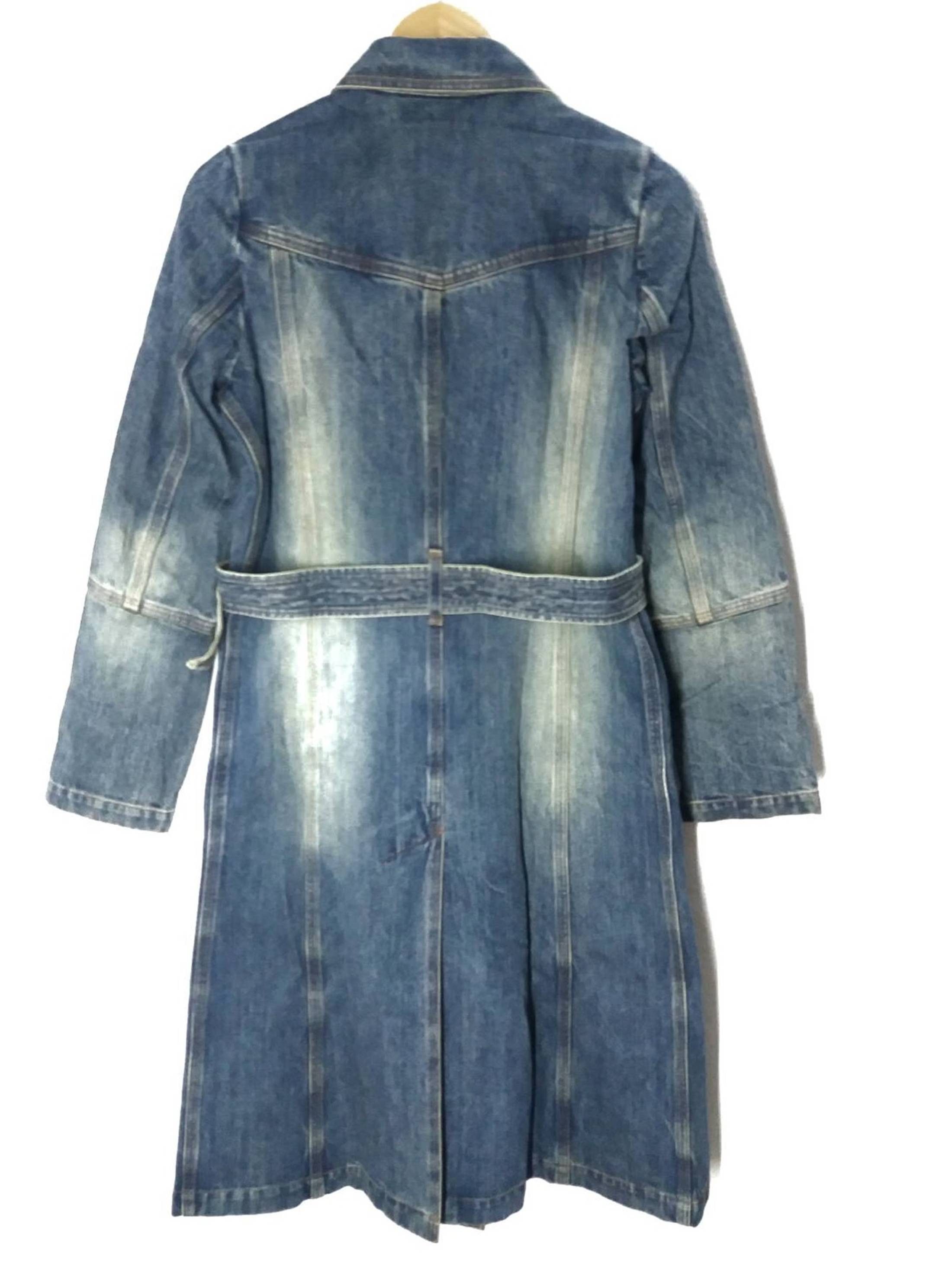 Issey Miyake × Tsumori Chisato 🔥Issey Miyake By Tsumori Chisato Vintage 1970's Denim Coat Size US S / EU 44-46 / 1 - 2 Thumbnail