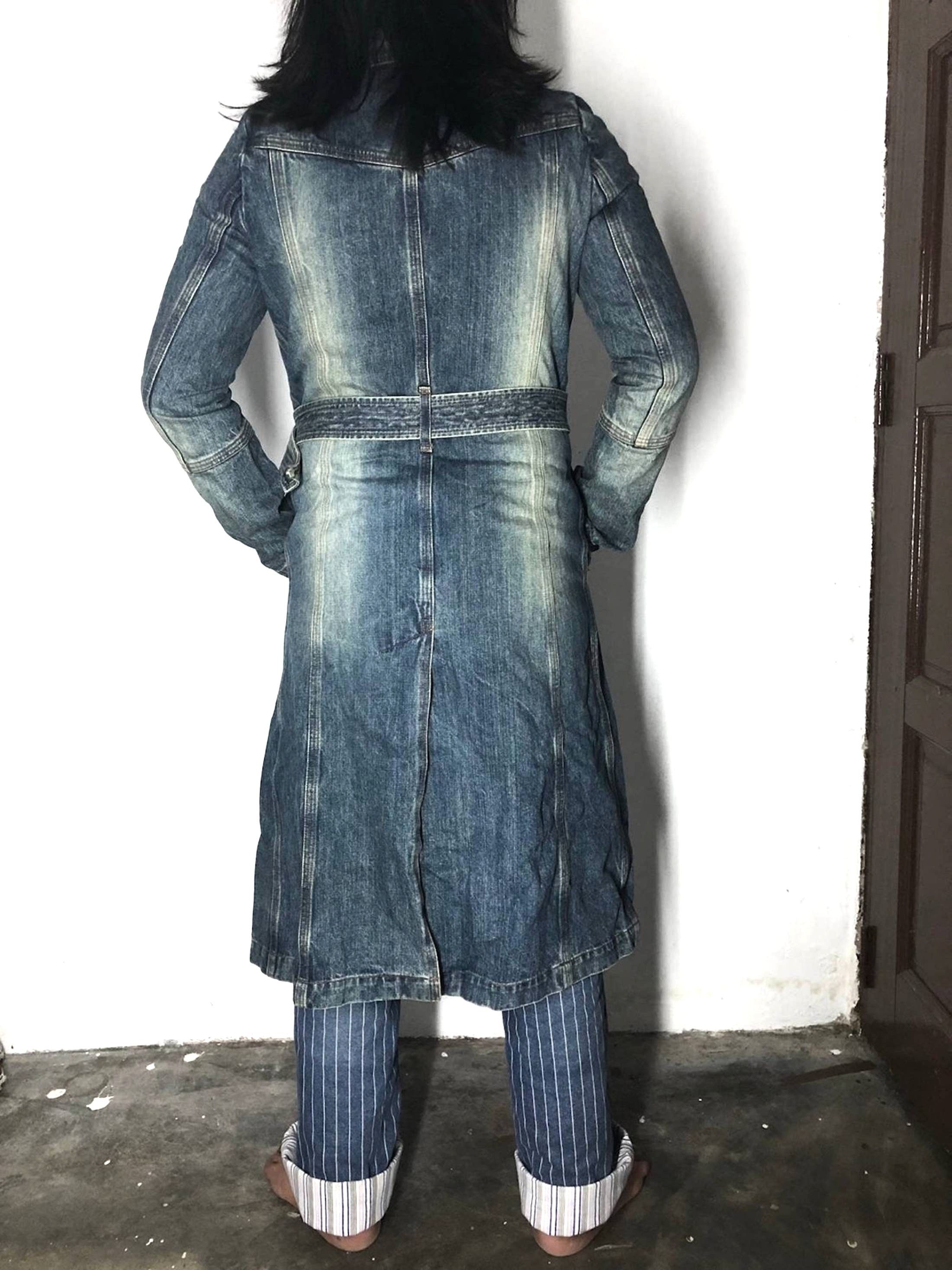 Issey Miyake × Tsumori Chisato 🔥Issey Miyake By Tsumori Chisato Vintage 1970's Denim Coat Size US S / EU 44-46 / 1 - 13 Thumbnail