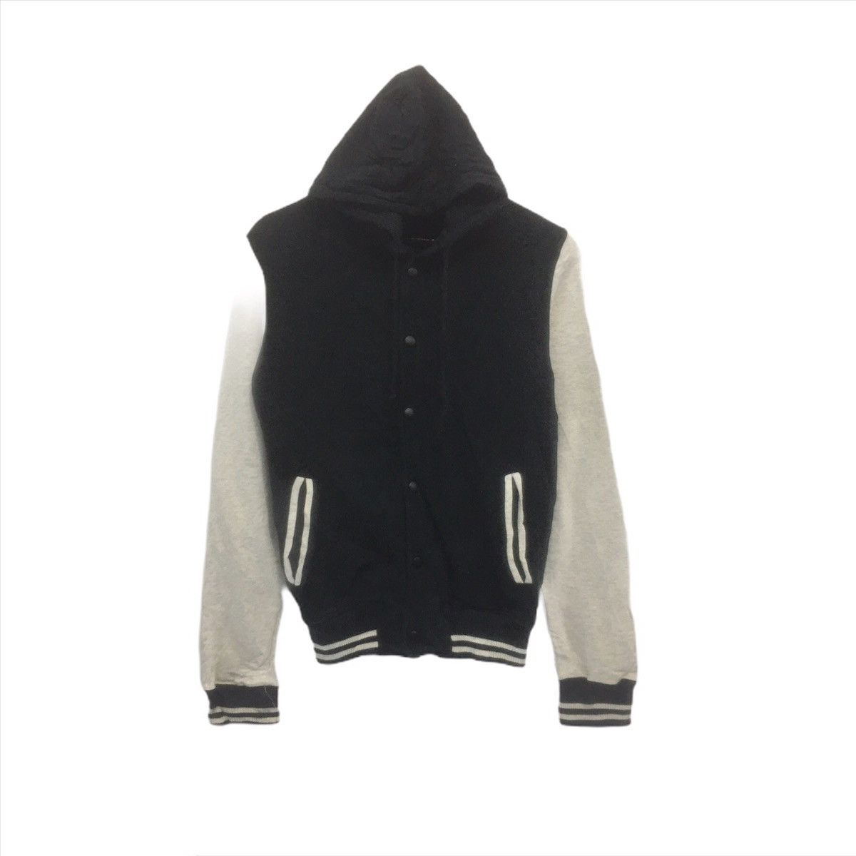 Beams Plus × Japanese Brand BEAMS Collage Hoodie Varsity Jacket Japanese Brand Size US S / EU 44-46 / 1 - 1 Thumbnail