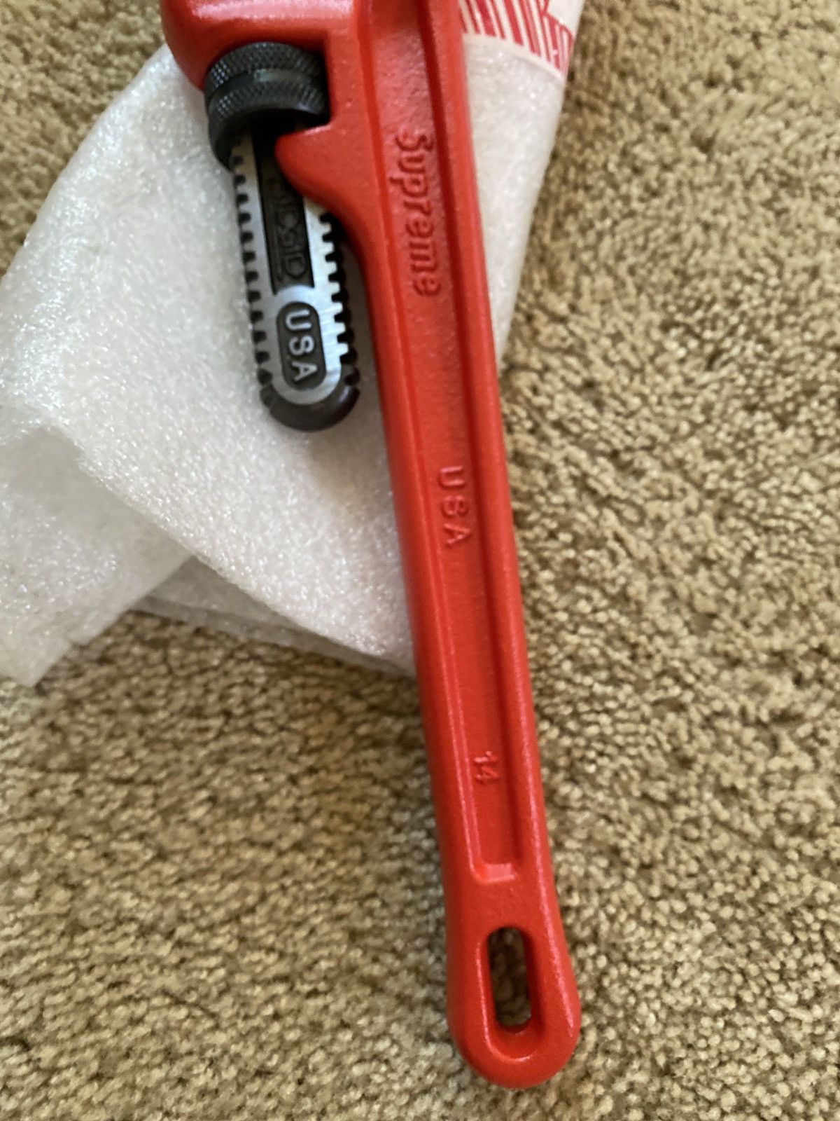 Supreme Supreme Ridgid Pipe Wrench Size ONE SIZE - 4 Thumbnail