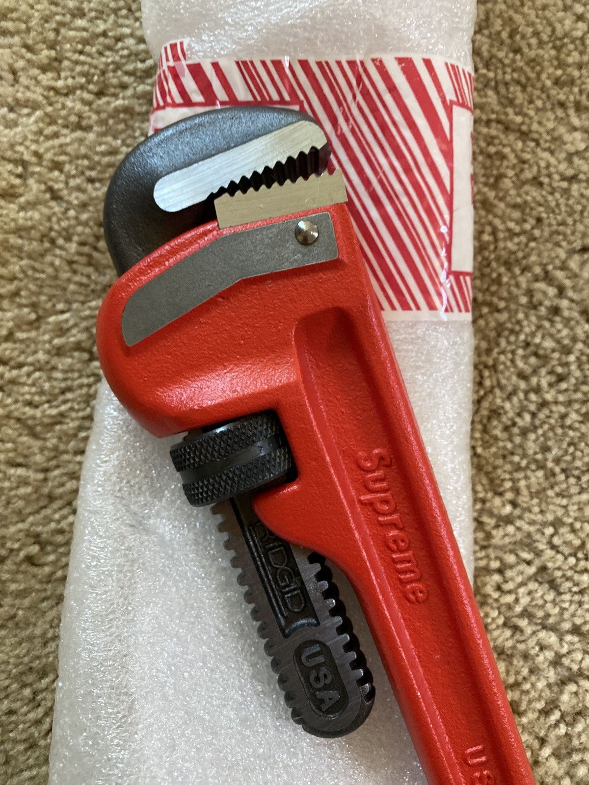 Supreme Supreme Ridgid Pipe Wrench Size ONE SIZE - 3 Thumbnail