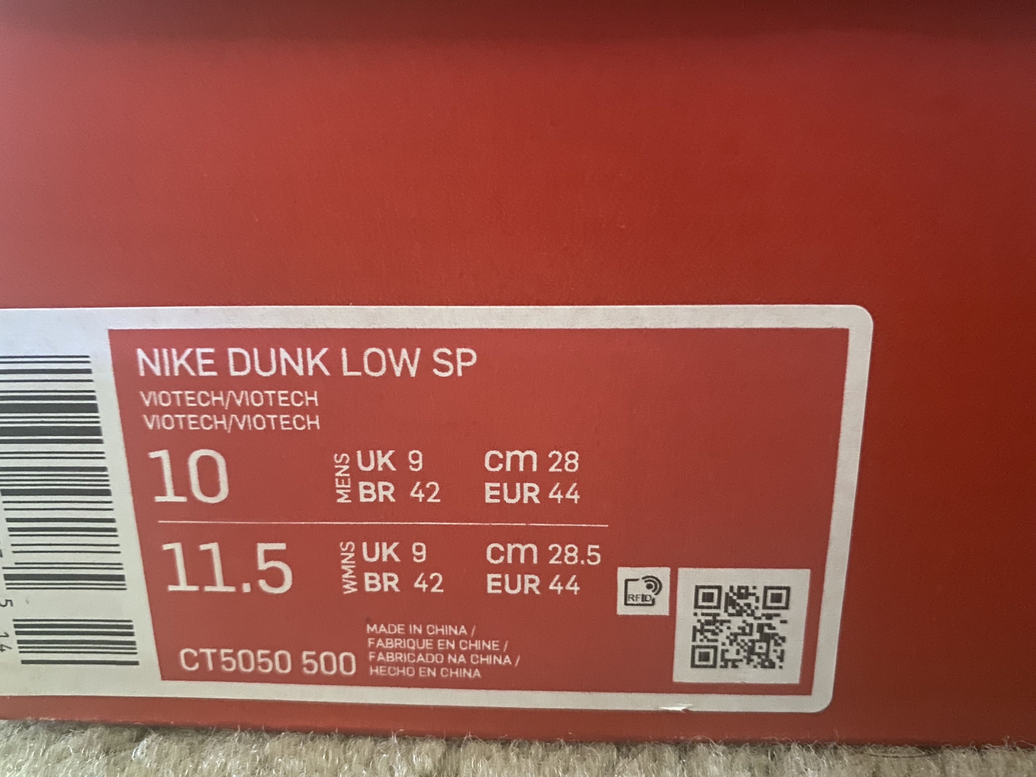 Nike × Vintage Dunk Low Viotech 2019 Size US 10 / EU 43 - 6 Thumbnail
