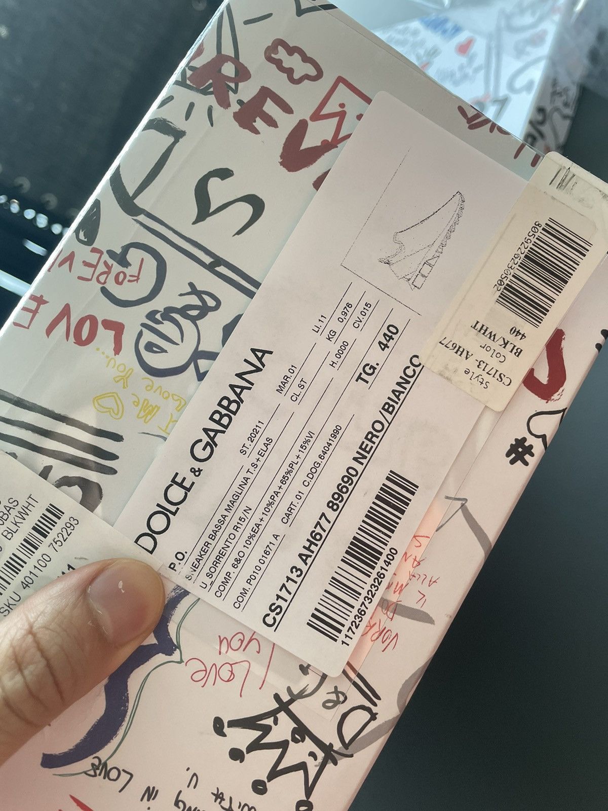 Classic Brand NEW Dolce Gabbana Sneakers