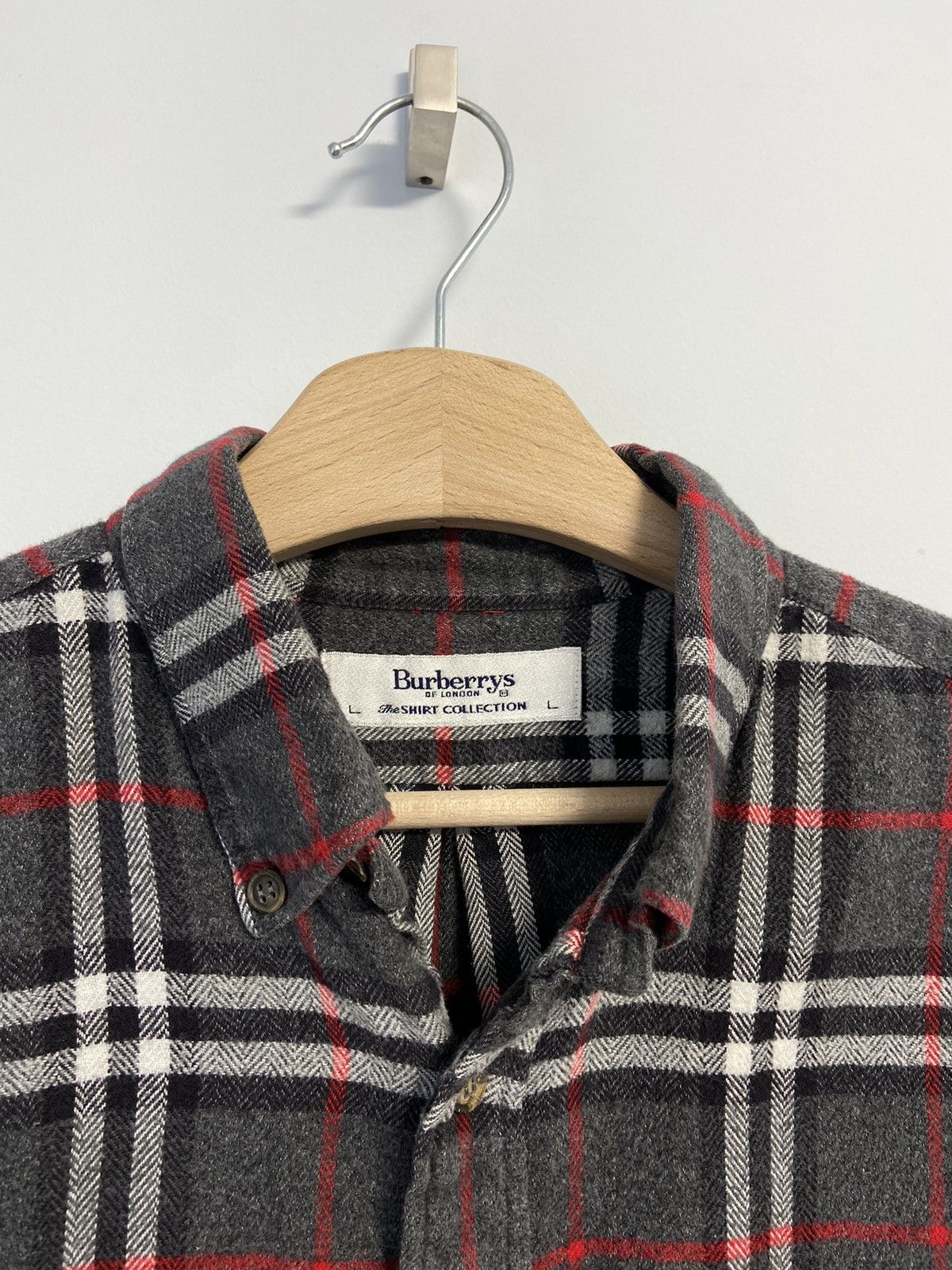 Burberry Burberrys Vintage Button Up Shirt Monogram Size US L / EU 52-54 / 3 - 4 Thumbnail