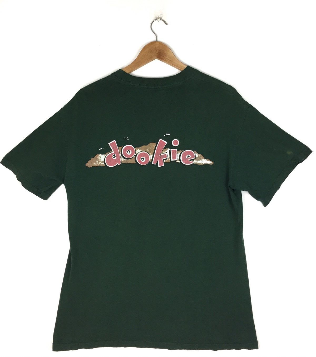 Band Tees × Vintage Vintage 90s Green Day Promo Album Dookie Shirt Size US M / EU 48-50 / 2 - 2 Thumbnail