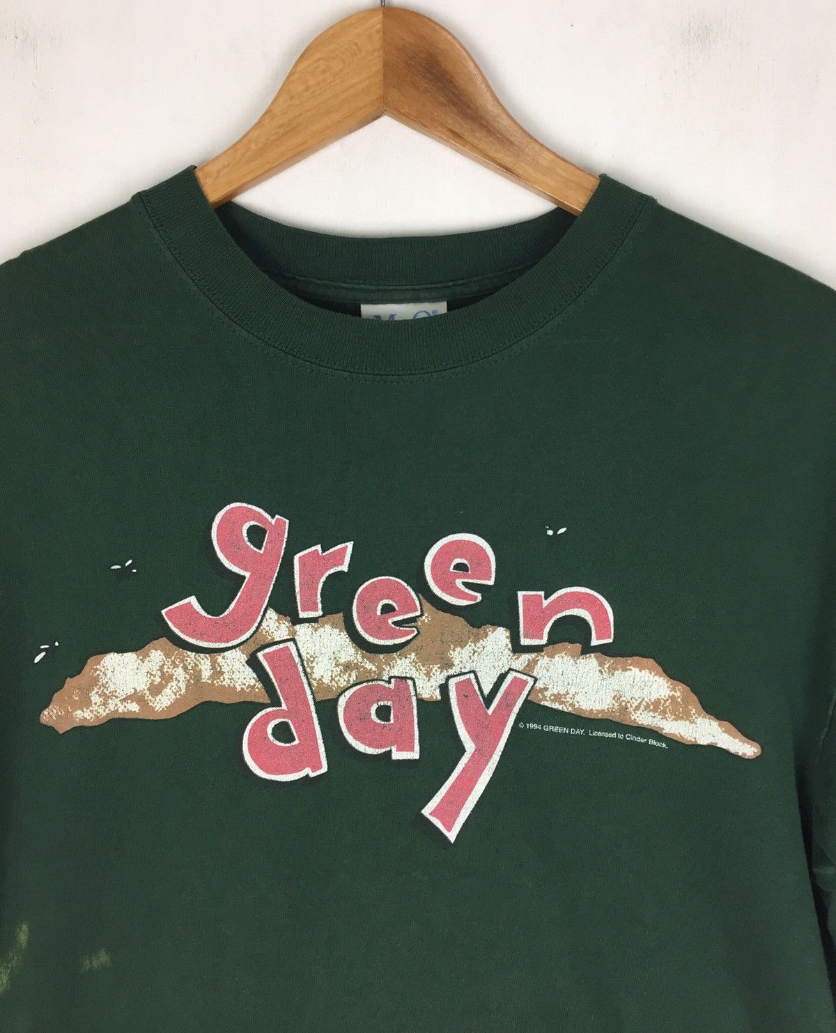 Band Tees × Vintage Vintage 90s Green Day Promo Album Dookie Shirt Size US M / EU 48-50 / 2 - 4 Thumbnail