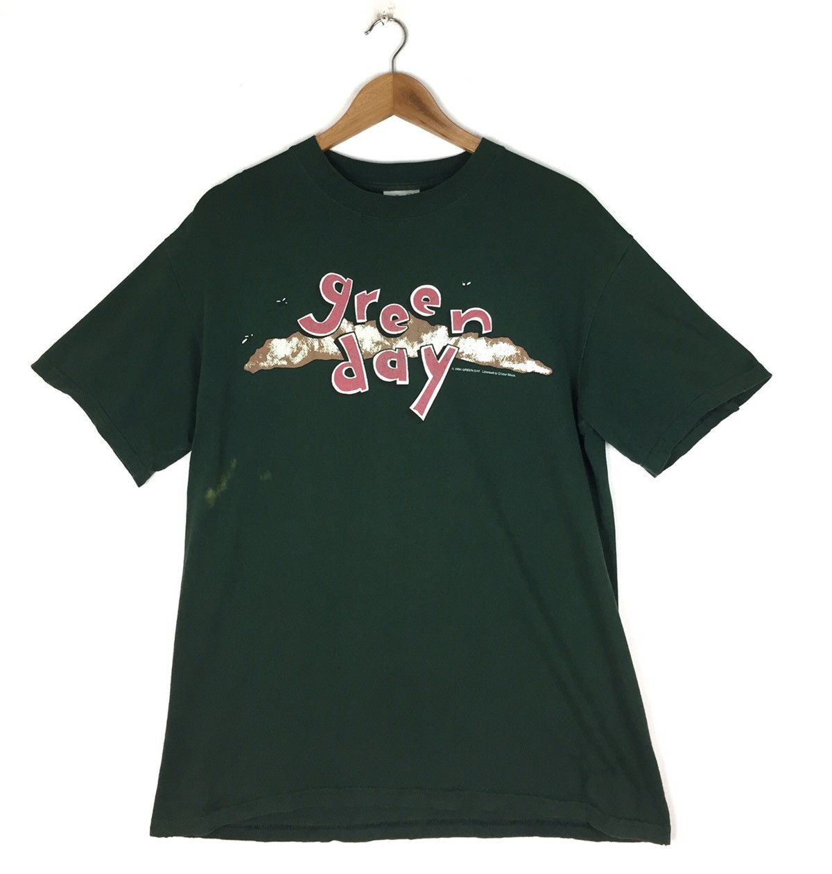GREEN DAY dookie Tシャツ 90s Lサイズ グレー Amazon | [Green Day] T Shirt Dookie Vintage Band Logo 新しい