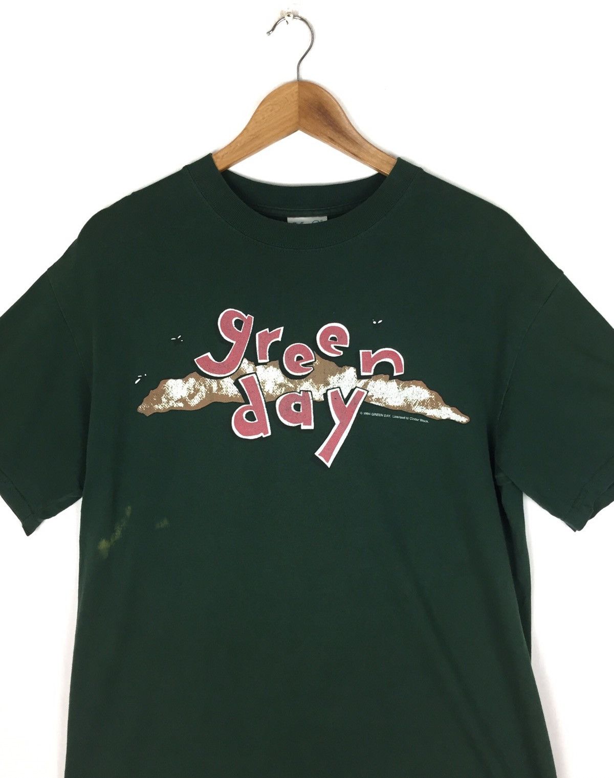 Band Tees × Vintage Vintage 90s Green Day Promo Album Dookie Shirt Size US M / EU 48-50 / 2 - 3 Thumbnail