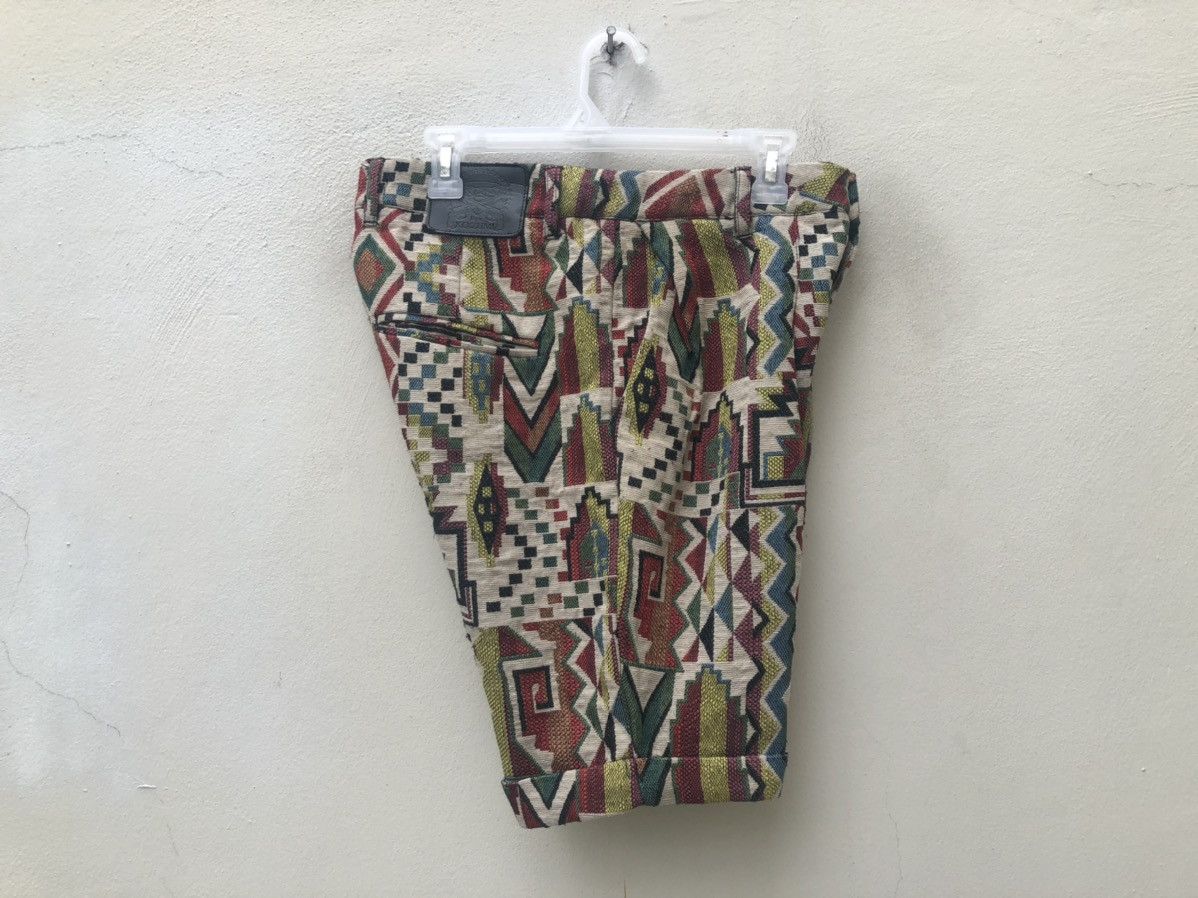 Vintage Ryu Koizumi Japan Jacquard Short Pant Size US 30 / EU 46 - 21 Thumbnail