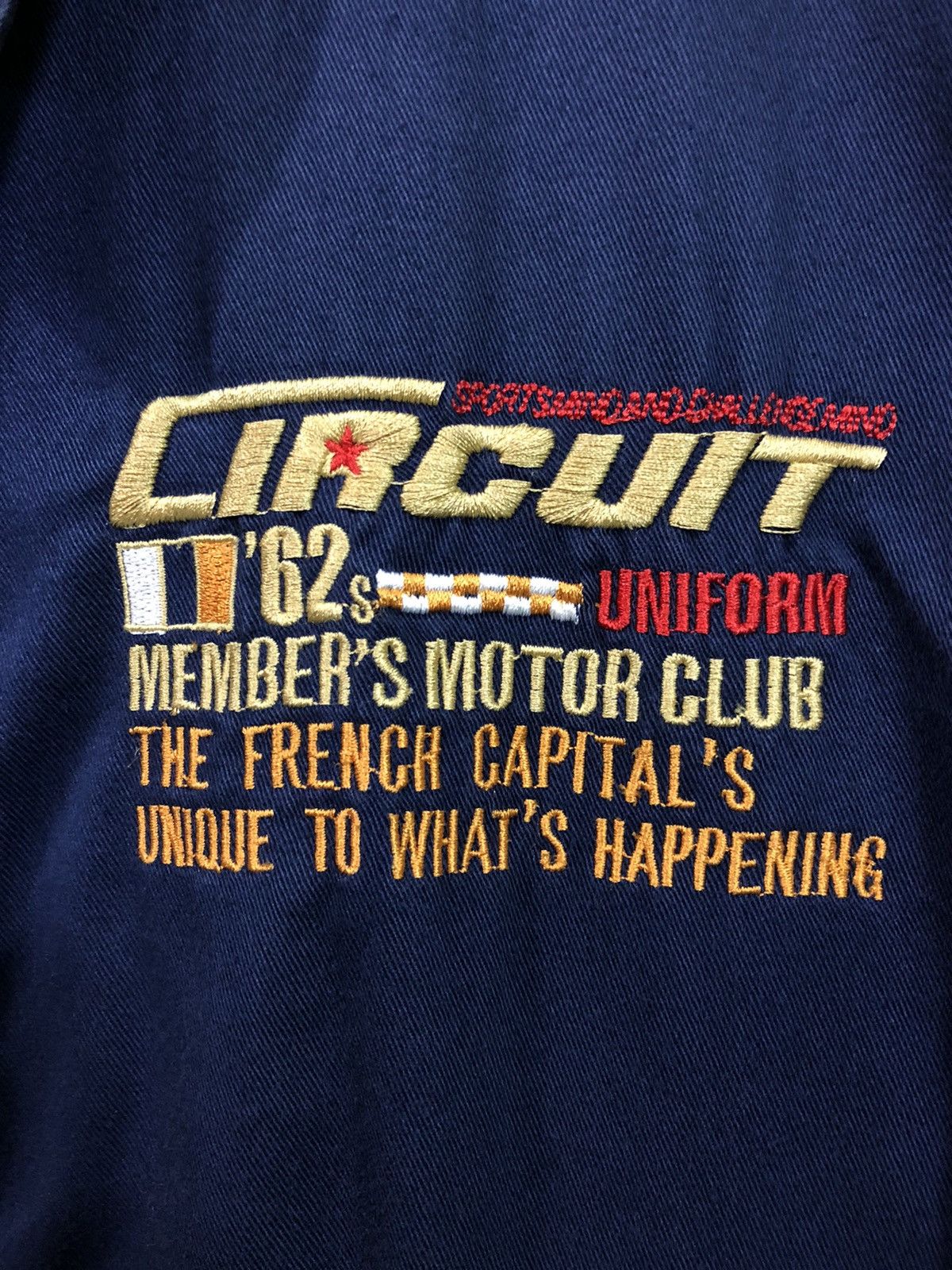 Vintage Vintage Circuit Racing Team Bomber Jacket Size US L / EU 52-54 / 3 - 2 Thumbnail