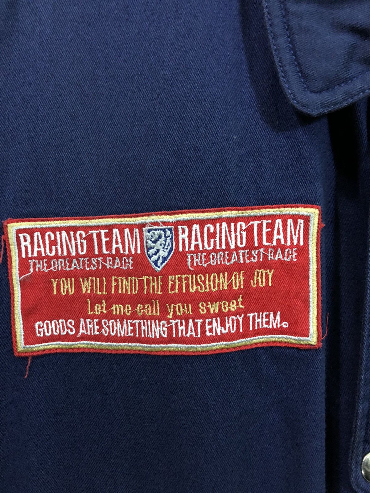 Vintage Vintage Circuit Racing Team Bomber Jacket Size US L / EU 52-54 / 3 - 3 Thumbnail