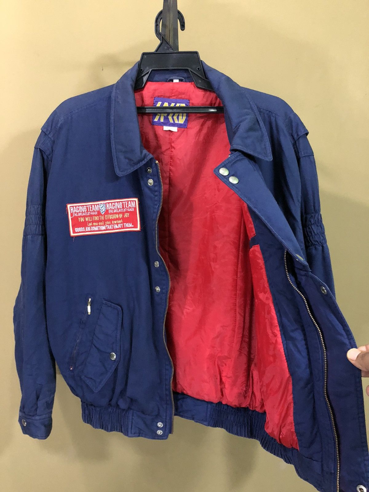Vintage Vintage Circuit Racing Team Bomber Jacket Size US L / EU 52-54 / 3 - 8 Thumbnail