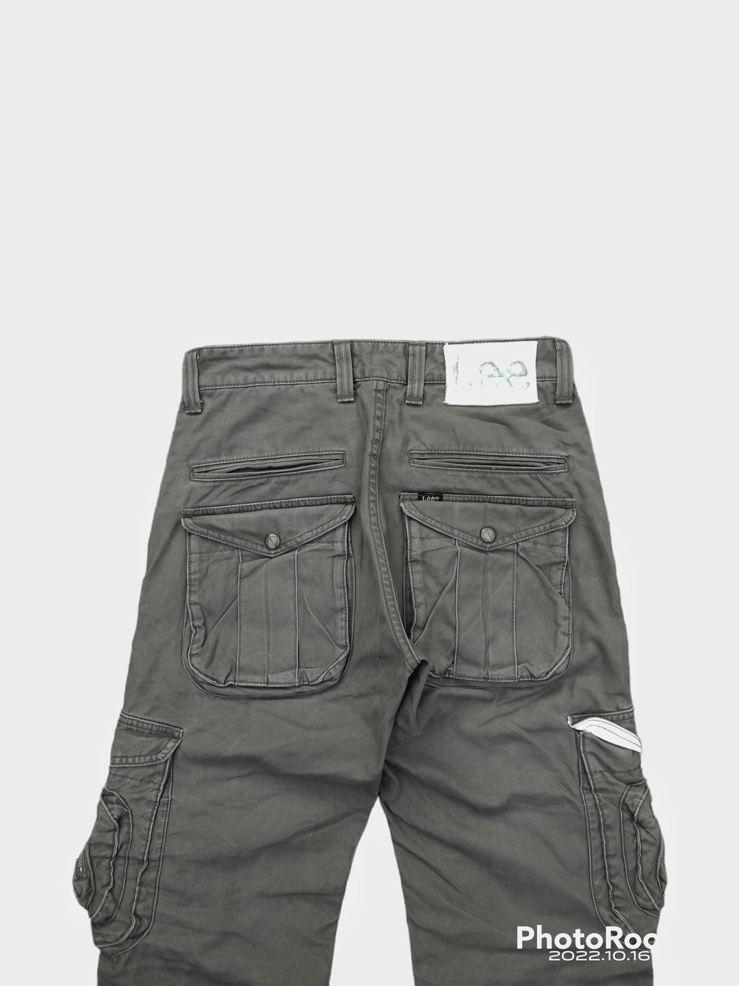 Japanese Brand TACTICAL OLIVE GREEN LEE 14 POCKET PANTS Size US 28 / EU 44 - 4 Thumbnail