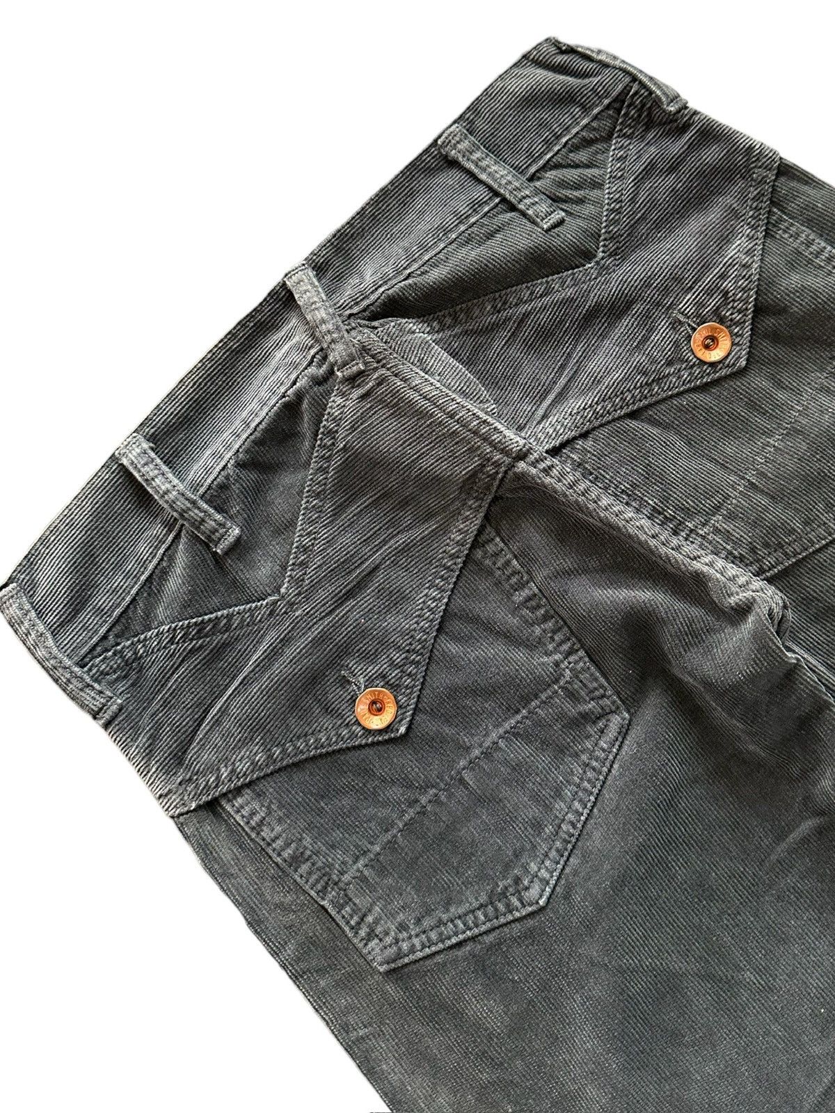 Paul Smith Red Ear 00's Paul Smith Red Ear Japan corduroy flared pant Size US 30 / EU 46 - 8 Thumbnail