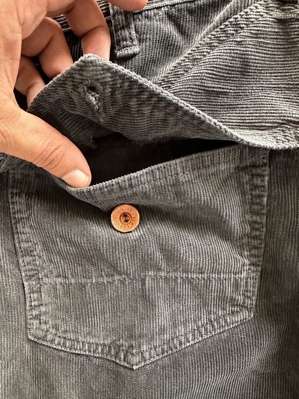 Paul Smith Red Ear 00's Paul Smith Red Ear Japan corduroy flared pant Size US 30 / EU 46 - 9 Thumbnail