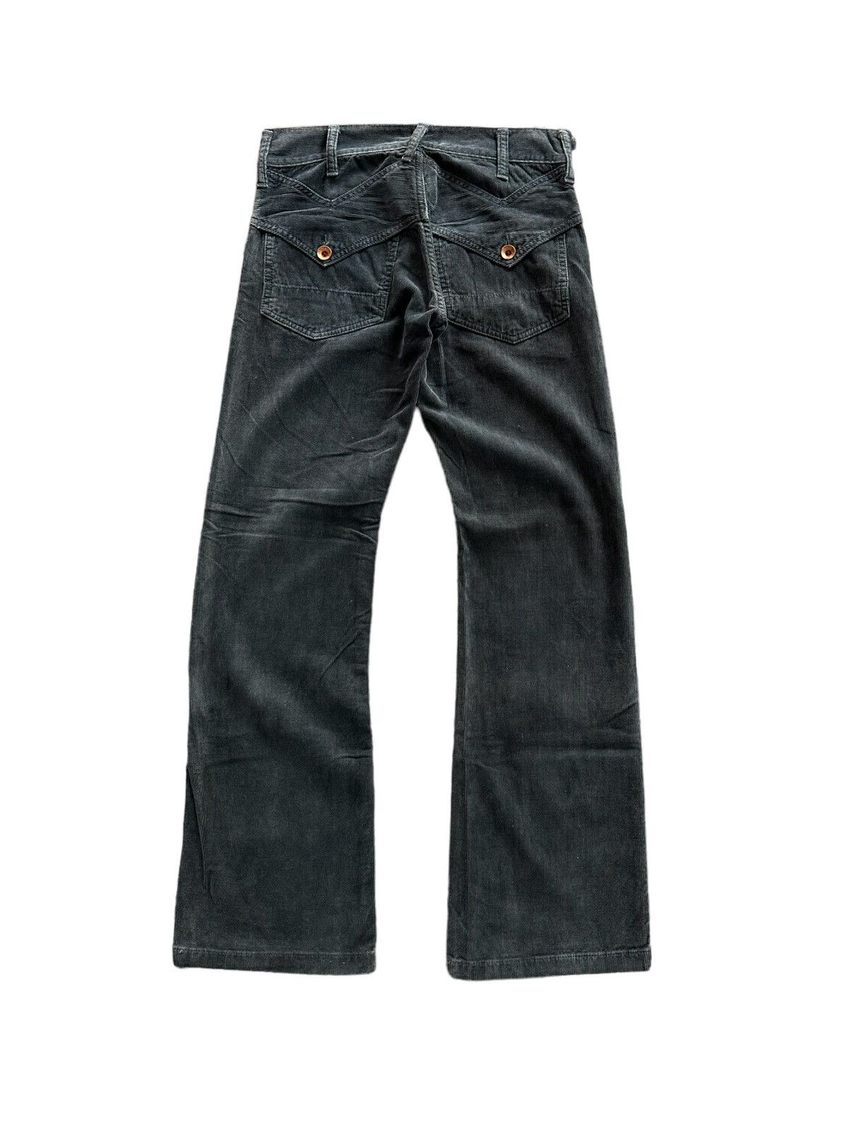 Paul Smith Red Ear 00's Paul Smith Red Ear Japan corduroy flared pant Size US 30 / EU 46 - 2 Thumbnail