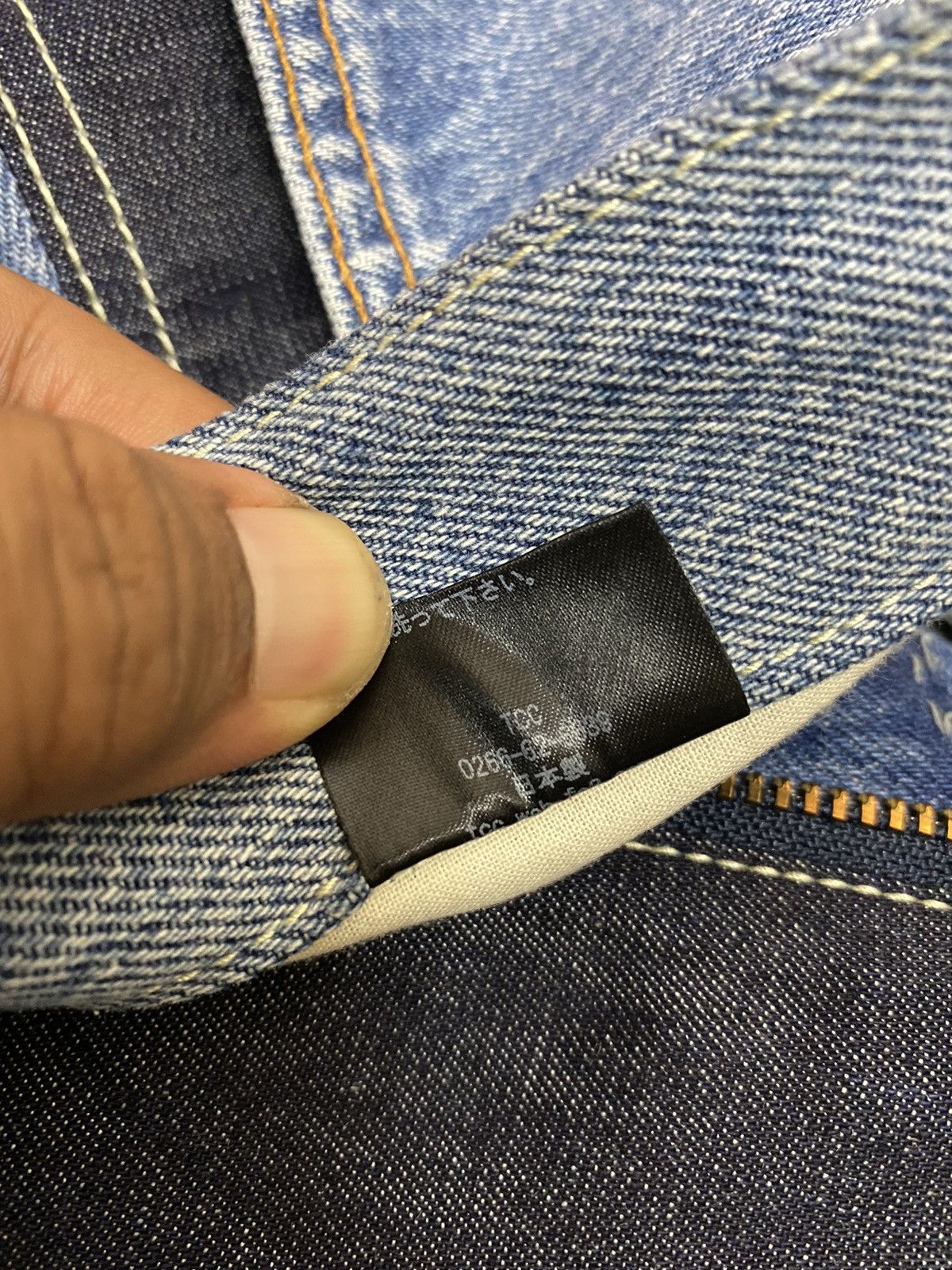 Japanese Brand Japanese Brand TCC Patchwork Multicolor Denim Pants Size US 34 / EU 50 - 7 Thumbnail