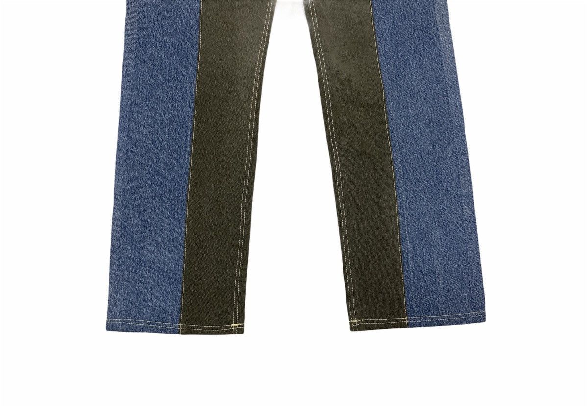 Japanese Brand Japanese Brand TCC Patchwork Multicolor Denim Pants Size US 34 / EU 50 - 4 Thumbnail