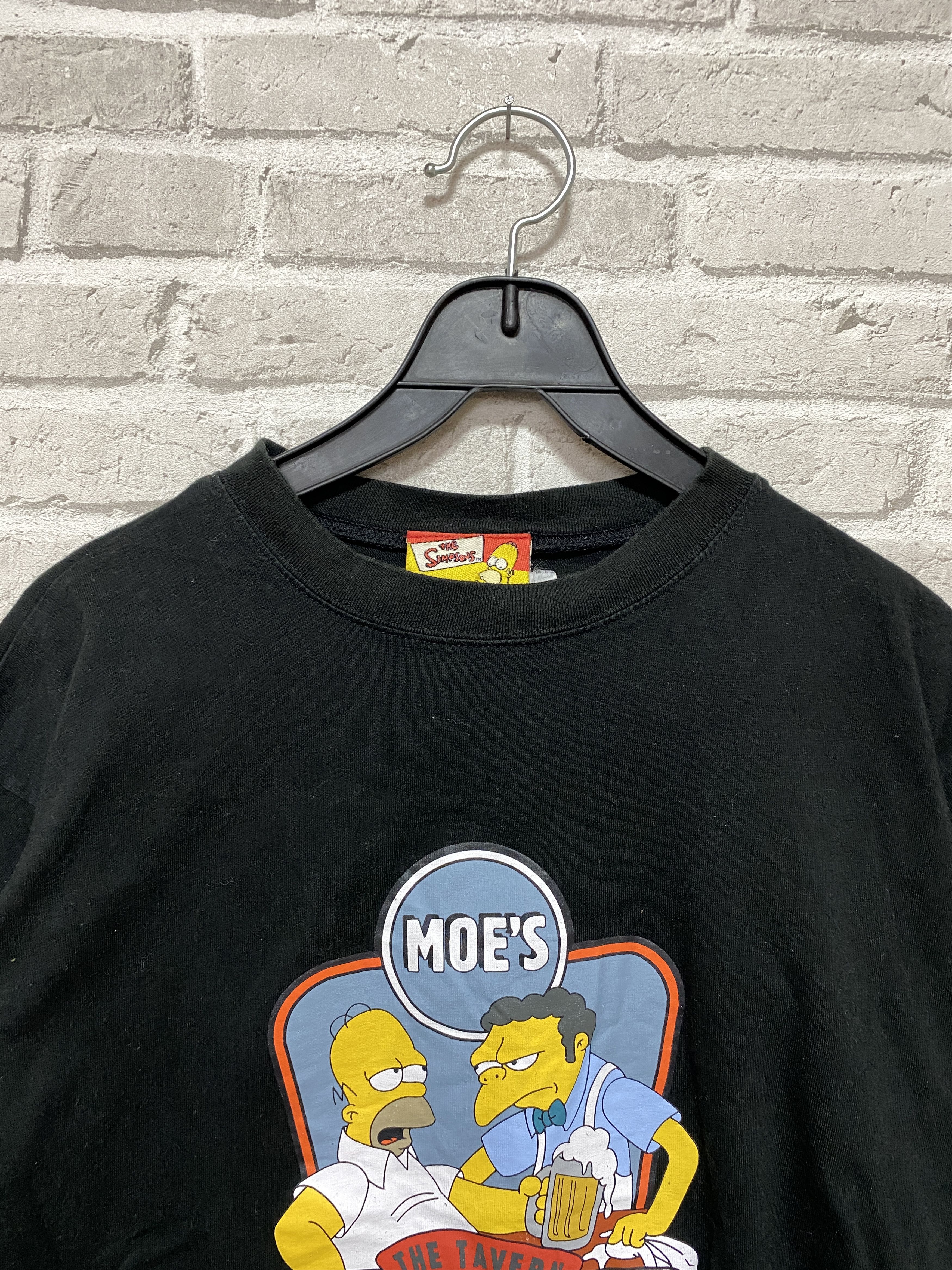 The Simpsons The Simpsons 2001 Vintage Rare Moe And Homer Movie tee Size US S / EU 44-46 / 1 - 3 Thumbnail
