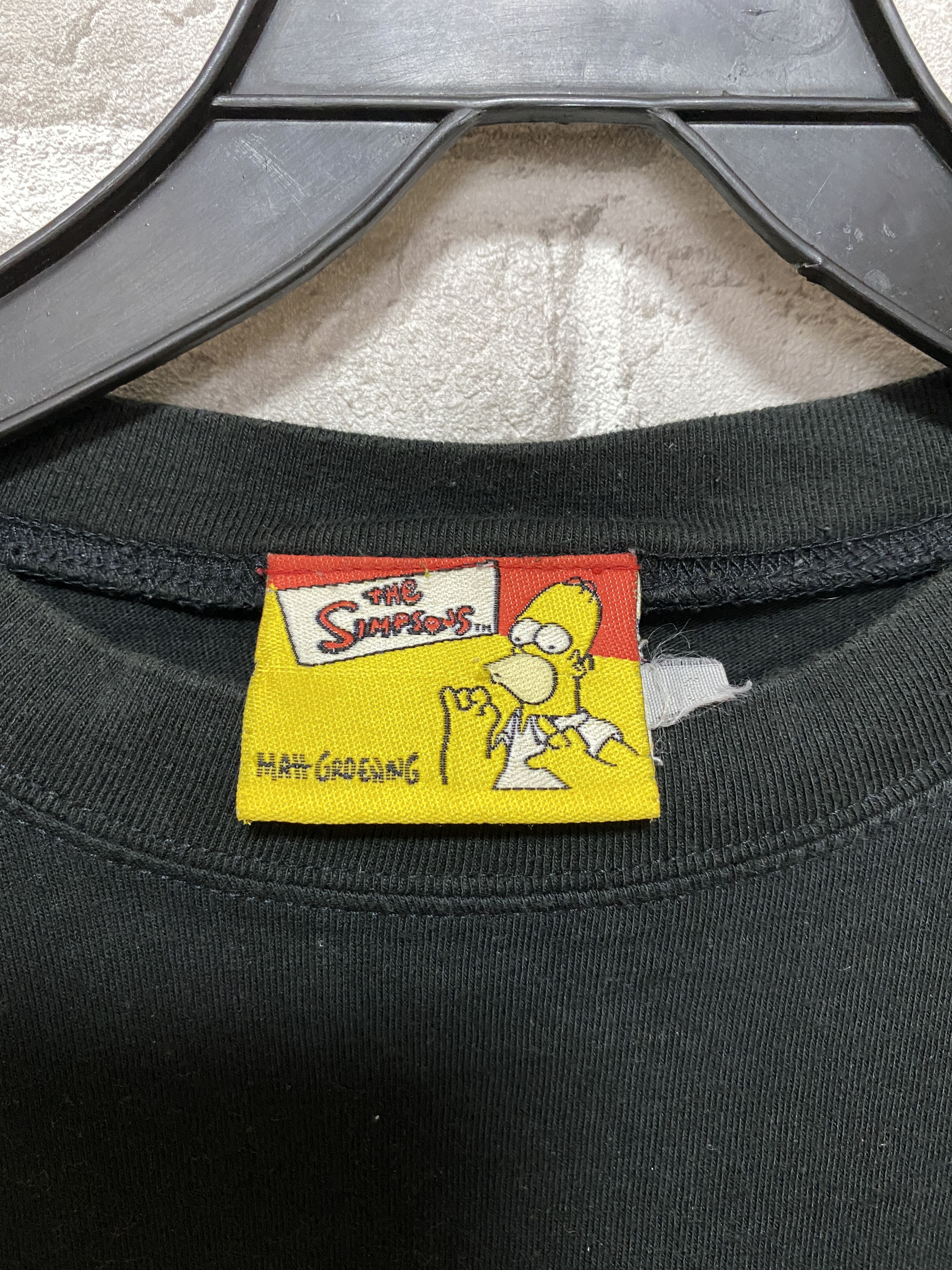 The Simpsons The Simpsons 2001 Vintage Rare Moe And Homer Movie tee Size US S / EU 44-46 / 1 - 7 Thumbnail