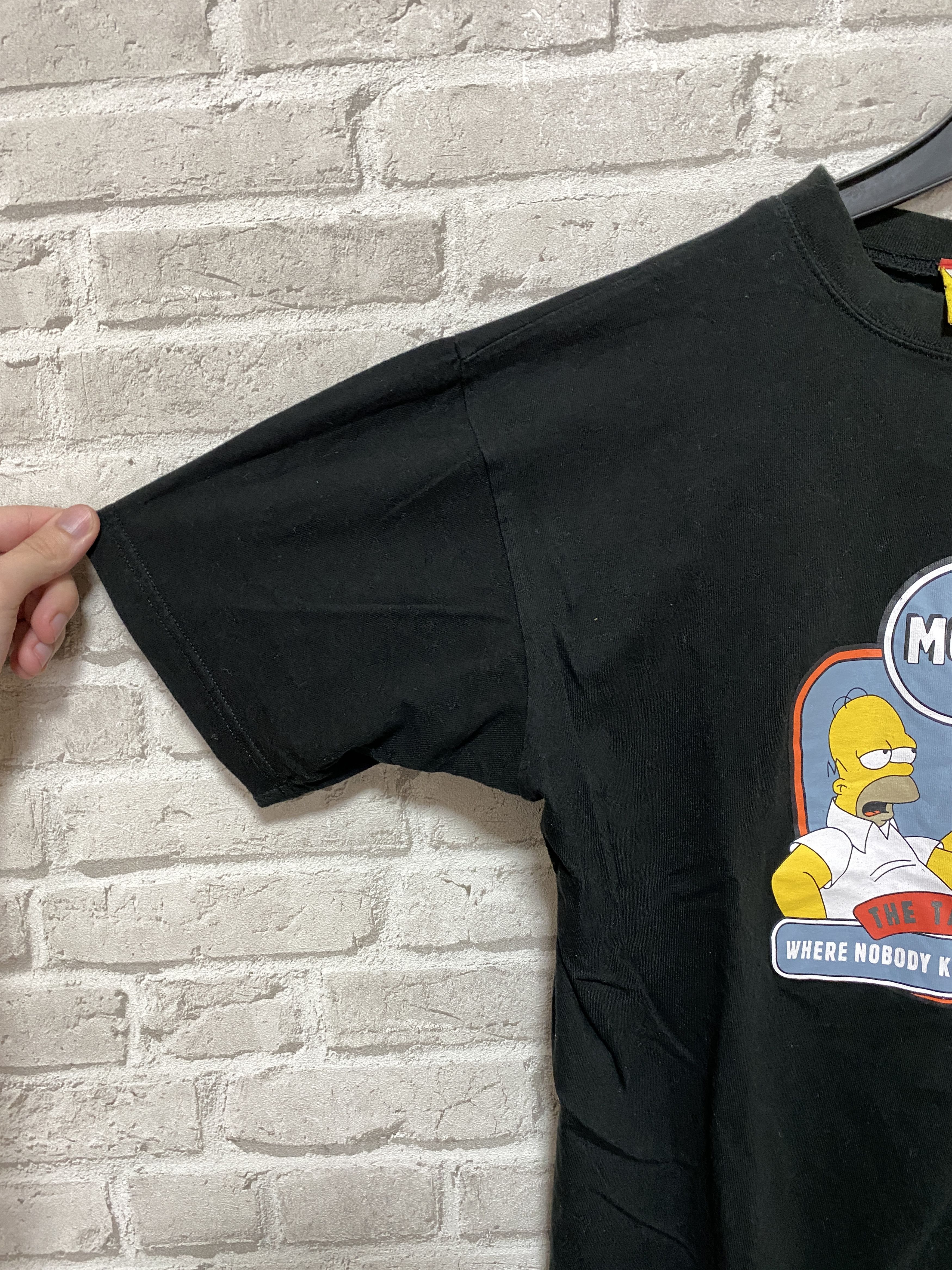 The Simpsons The Simpsons 2001 Vintage Rare Moe And Homer Movie tee Size US S / EU 44-46 / 1 - 5 Thumbnail