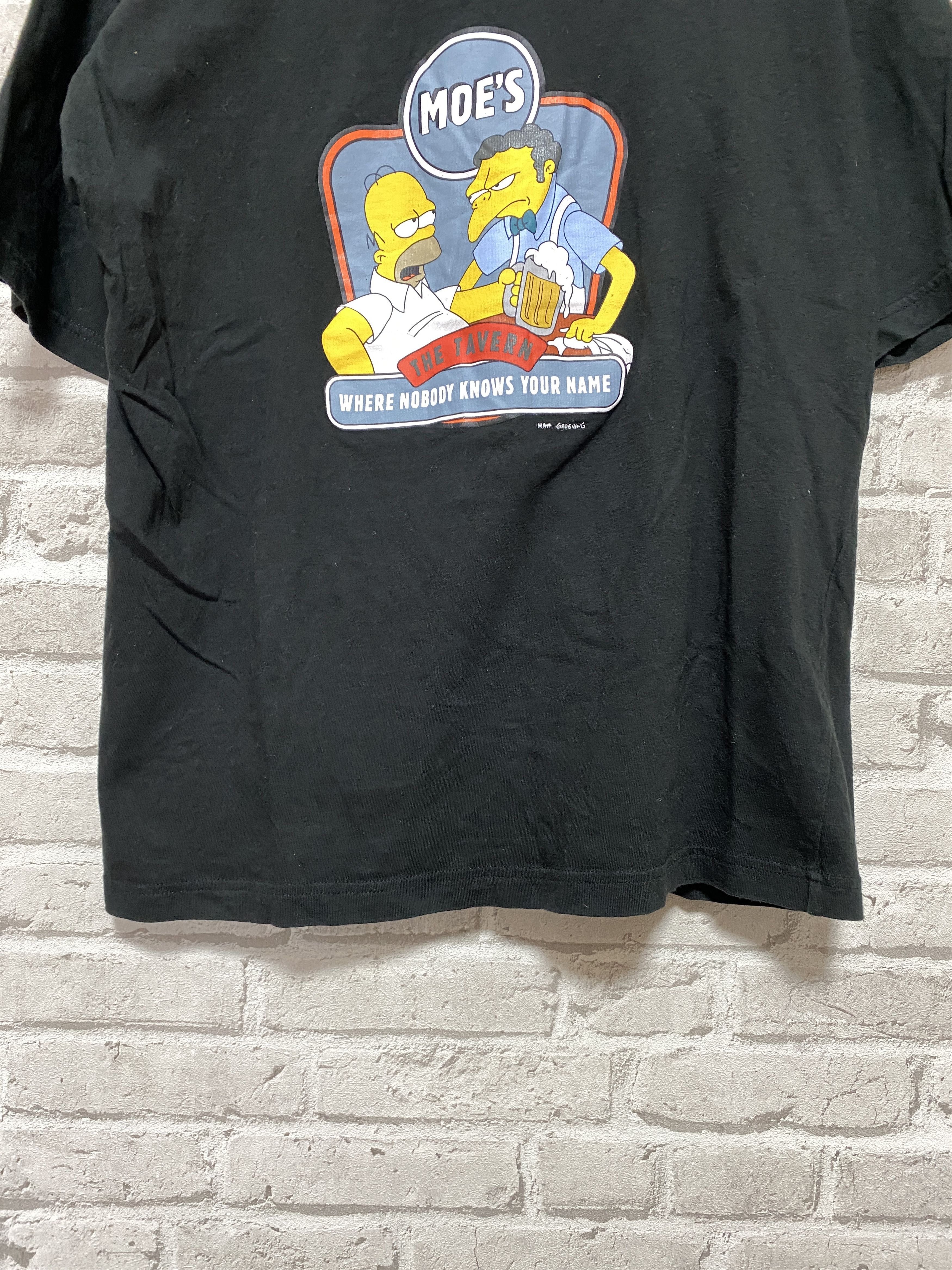The Simpsons The Simpsons 2001 Vintage Rare Moe And Homer Movie tee Size US S / EU 44-46 / 1 - 4 Thumbnail