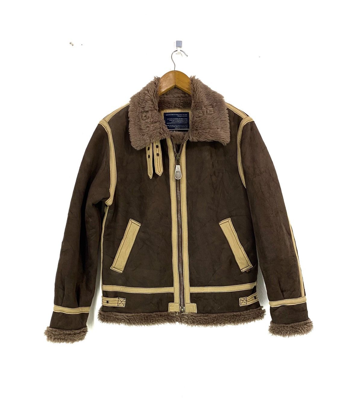 Avirex Sherpa Jacket Military Design B3 Nice Design