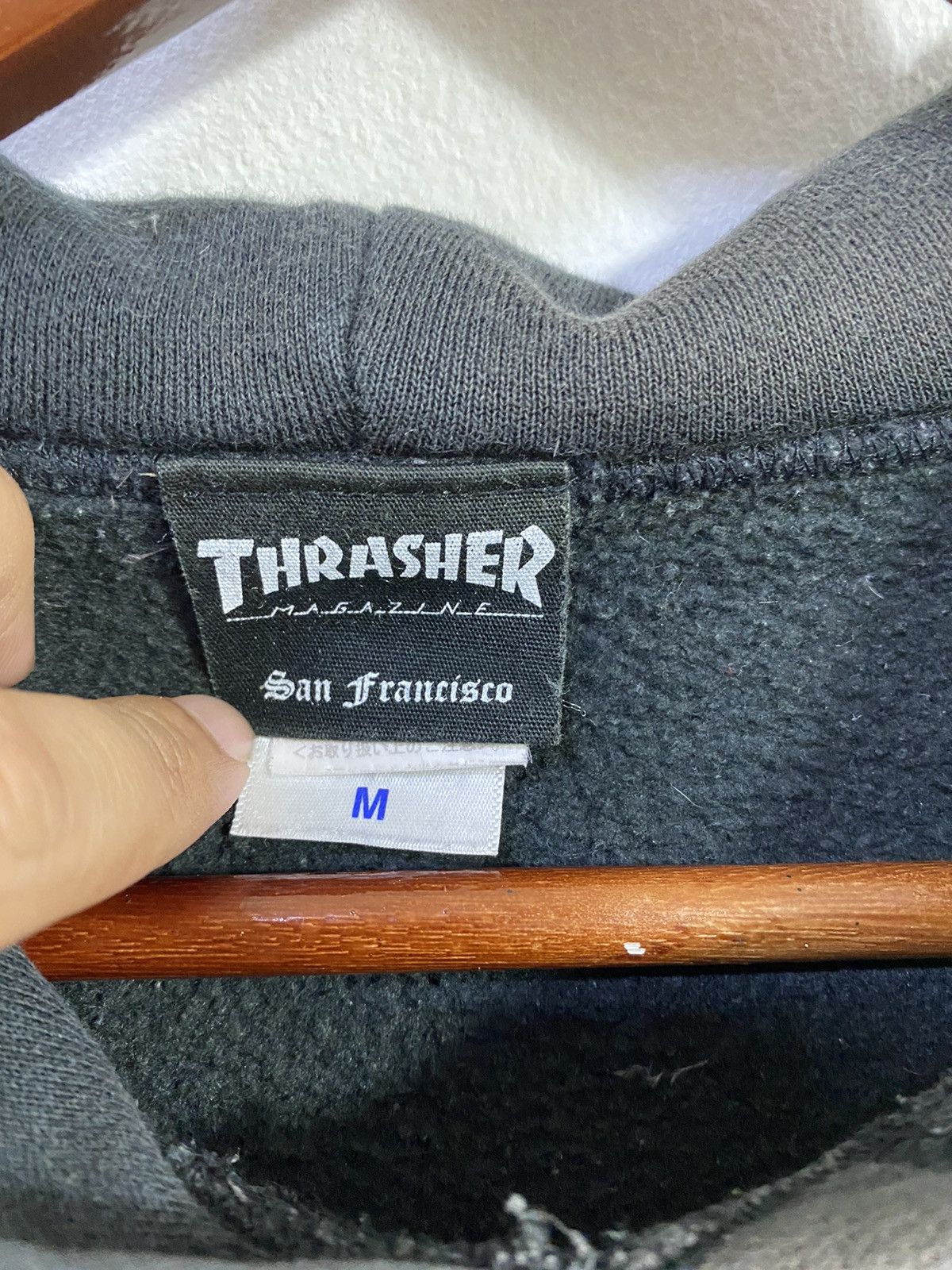 Thrasher Vintage Thrasher Hoodies Flame Logo Design Skate Style Size US M / EU 48-50 / 2 - 3 Thumbnail