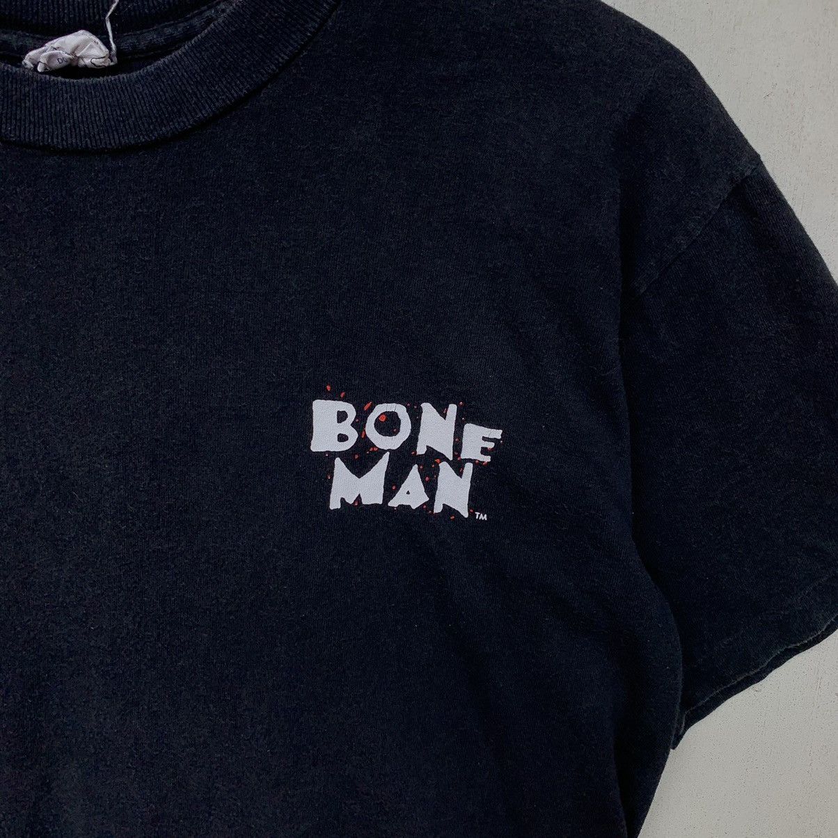 Vintage Vintage 90s Bone Man Tshirt Size US M / EU 48-50 / 2 - 5 Thumbnail