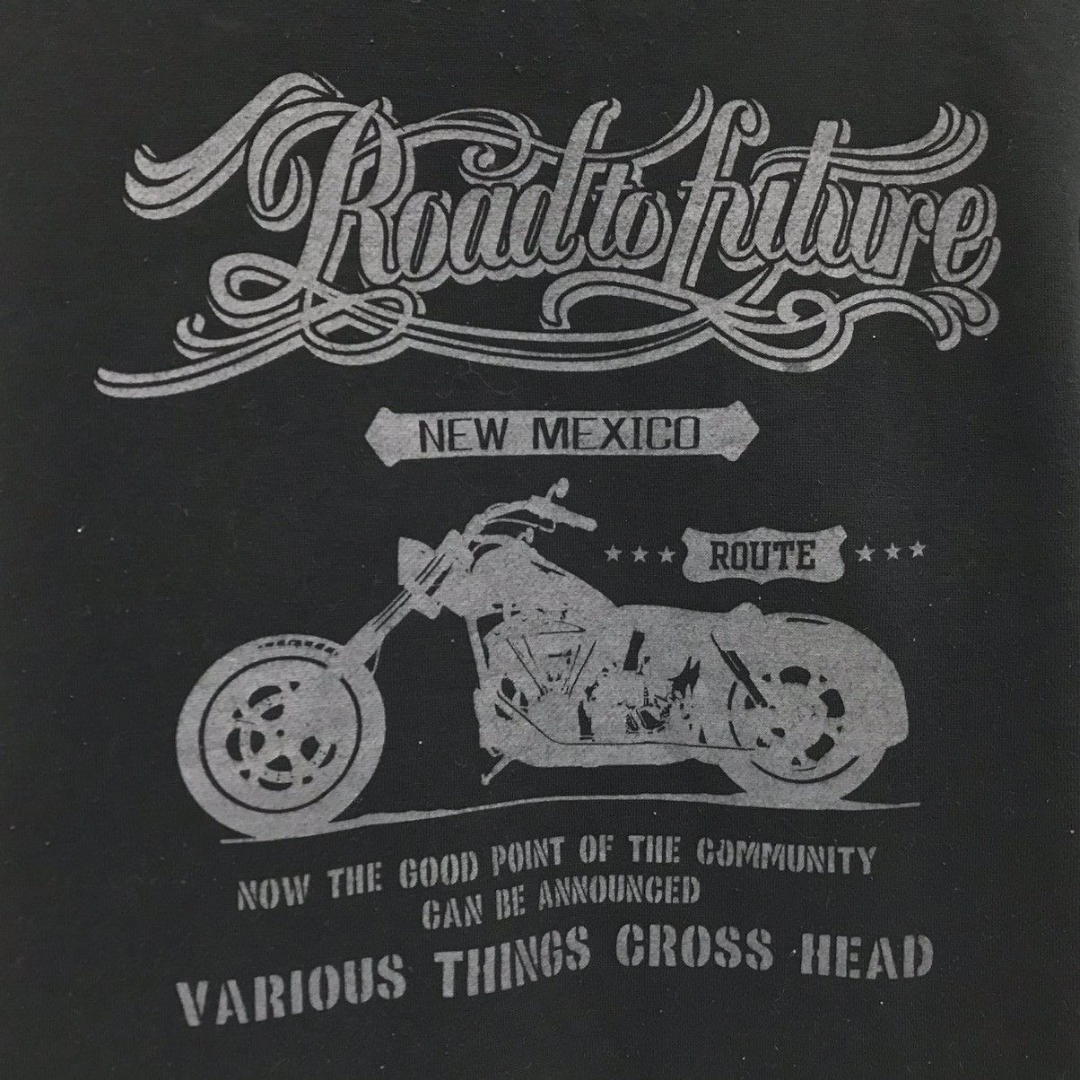 Japanese Brand × Seditionaries Vintage Sweatshirt CrewNeck Road To Future Motor Cycle Size US M / EU 48-50 / 2 - 3 Thumbnail