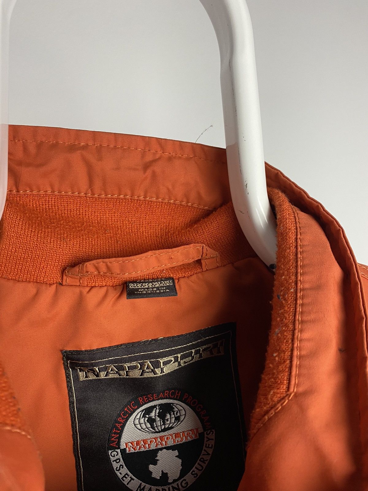 Napapijri Napapijri vintage Orange light jacket small logo Size US M / EU 48-50 / 2 - 3 Thumbnail
