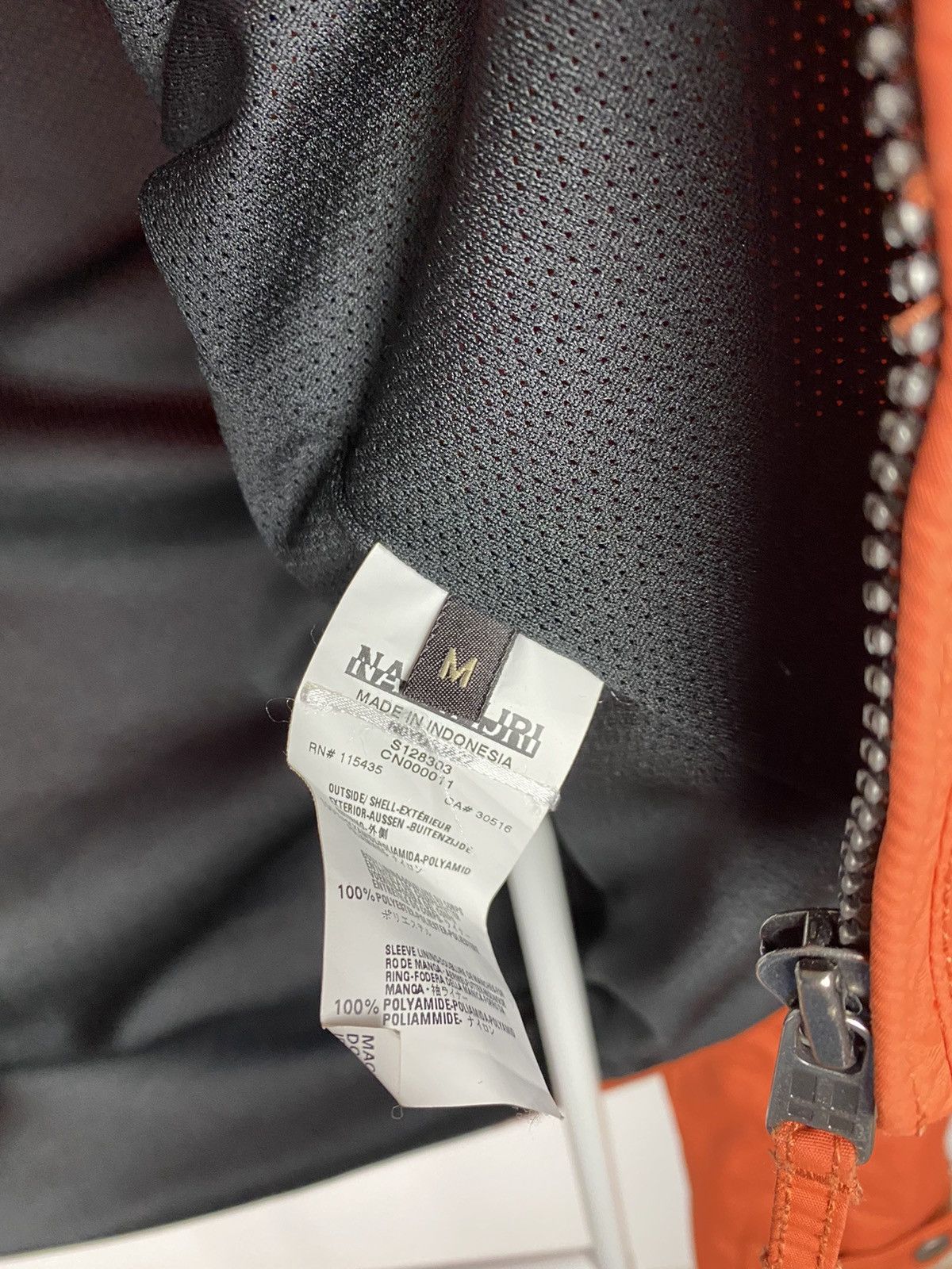 Napapijri Napapijri vintage Orange light jacket small logo Size US M / EU 48-50 / 2 - 7 Thumbnail