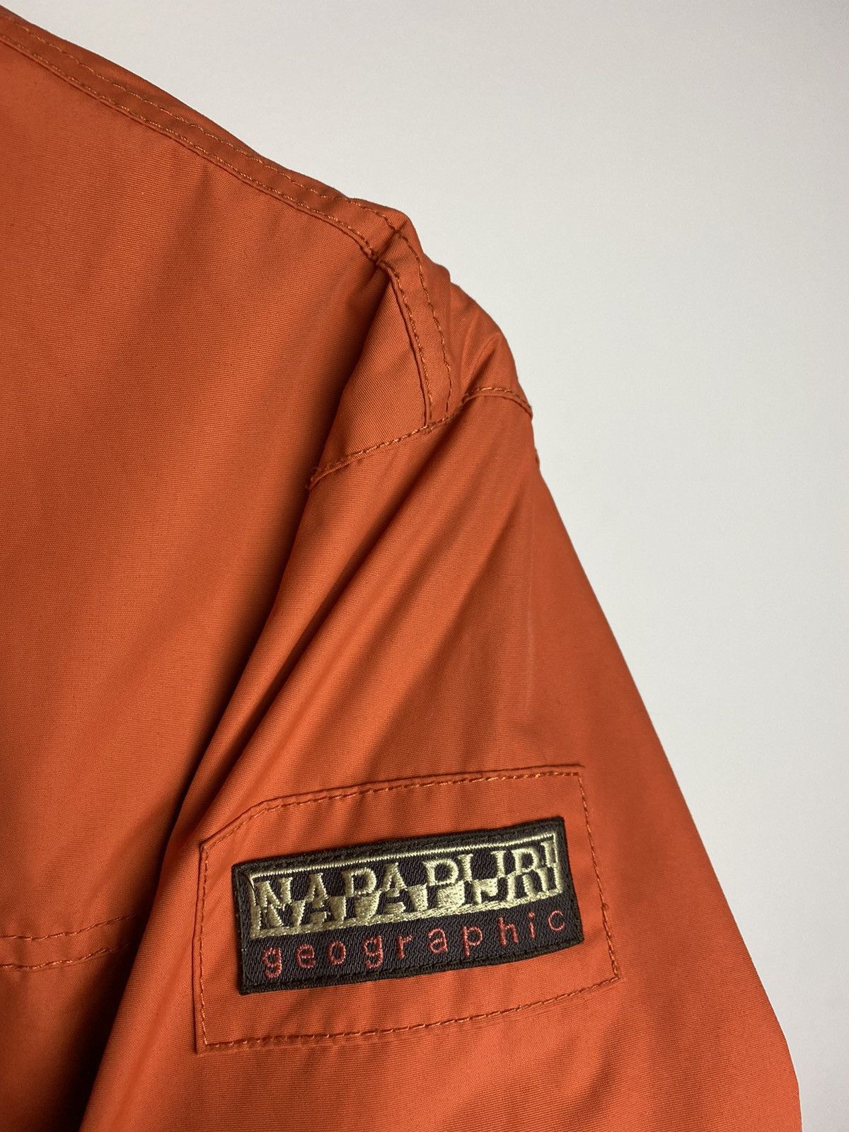 Napapijri Napapijri vintage Orange light jacket small logo Size US M / EU 48-50 / 2 - 5 Thumbnail